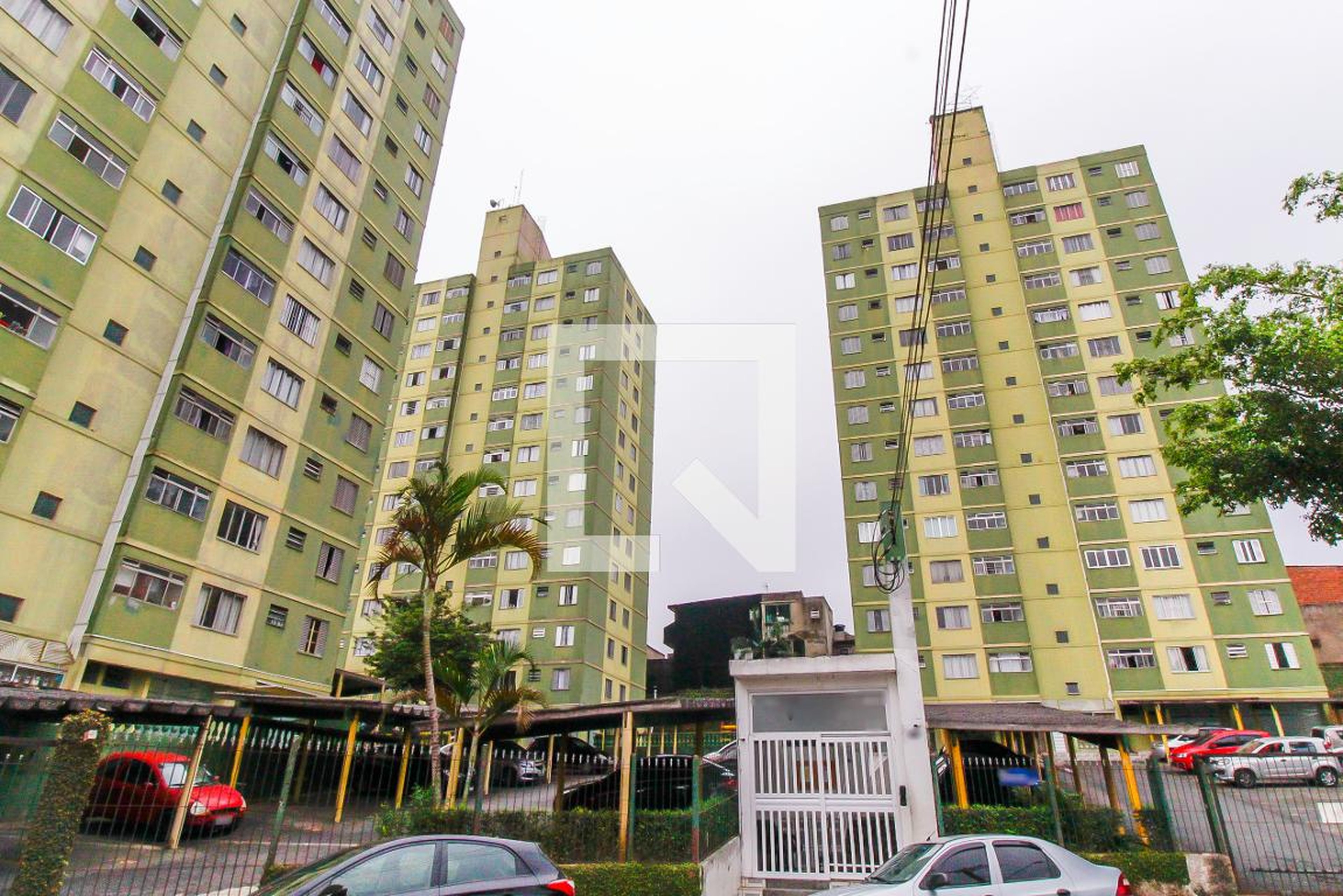 Fachada do Condomínio Residencial Colibri