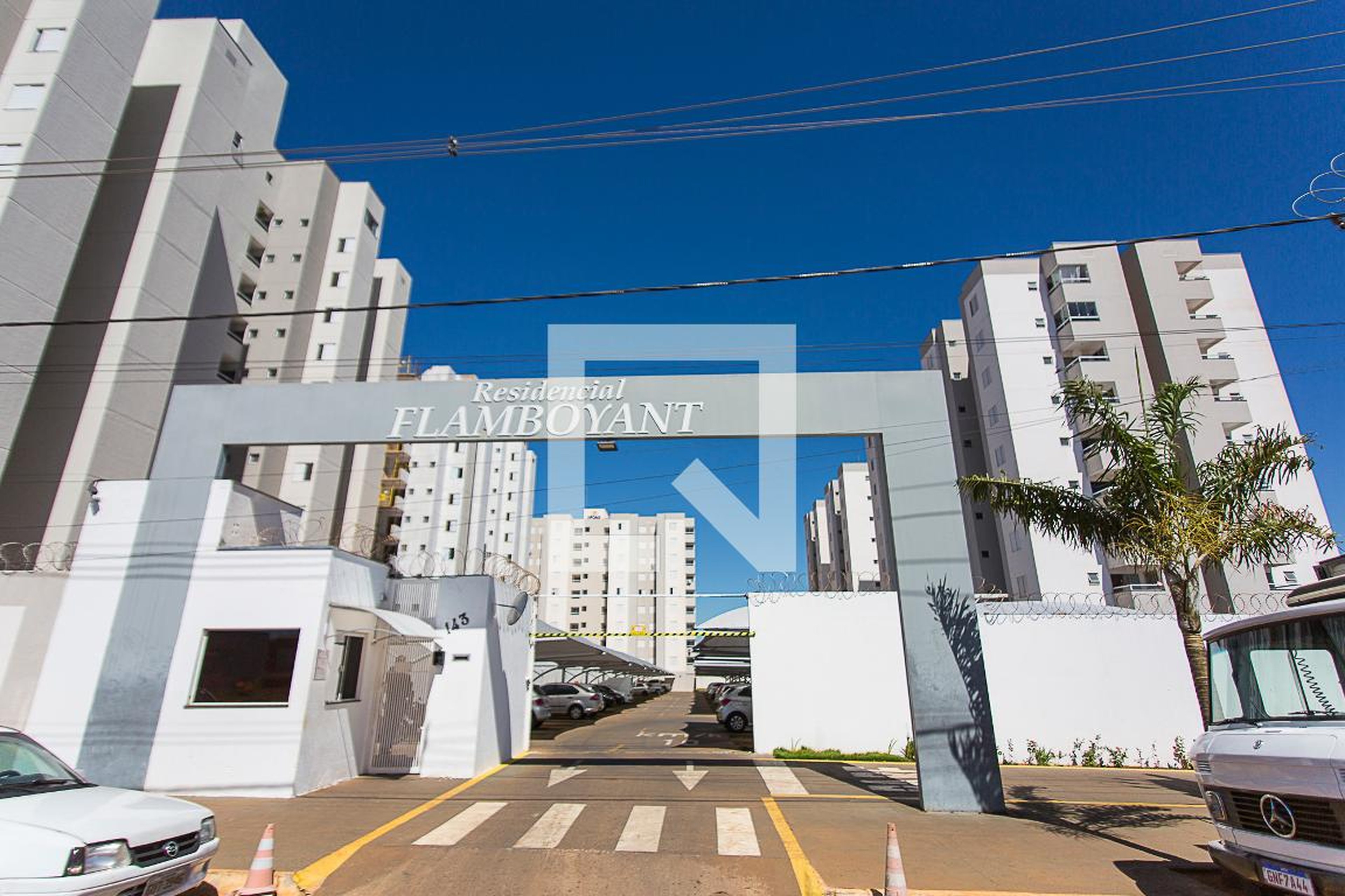 Fachada do Condominio Residencial Torres Flamboyant