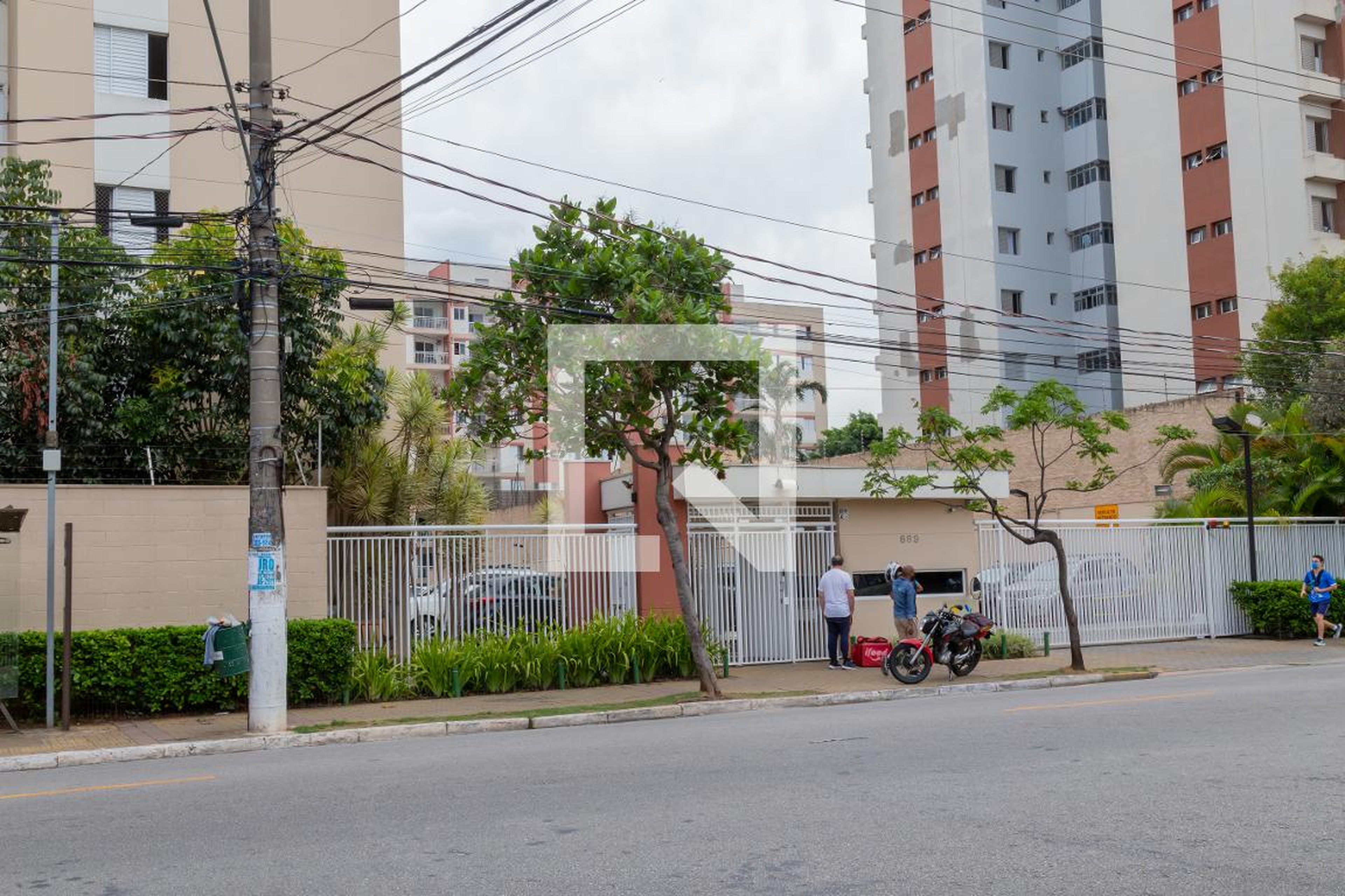 Fachada do Condomínio Condomínio Novita Butanta