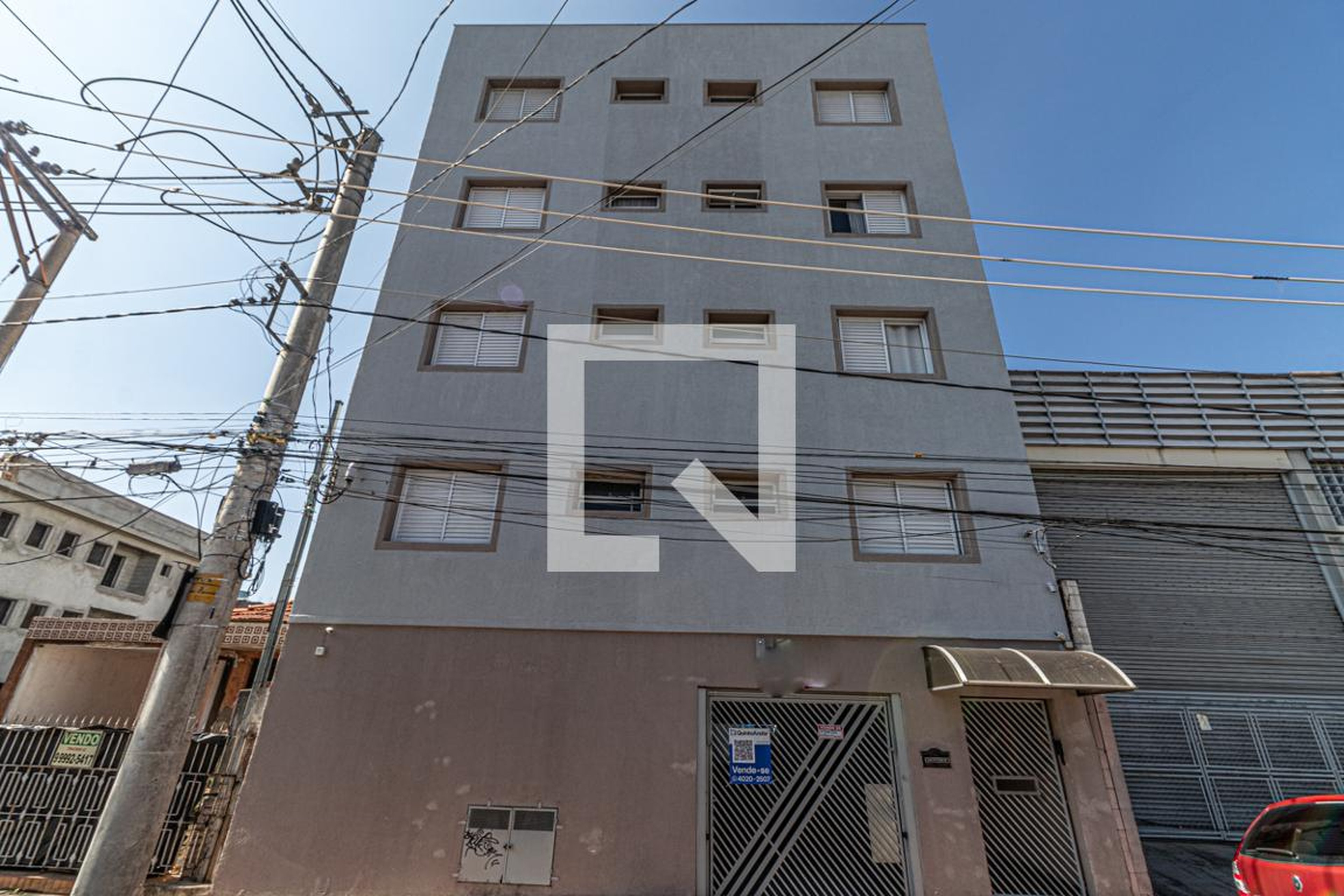 Fachada do Condomínio Edifício Luis Olinto Tortorello