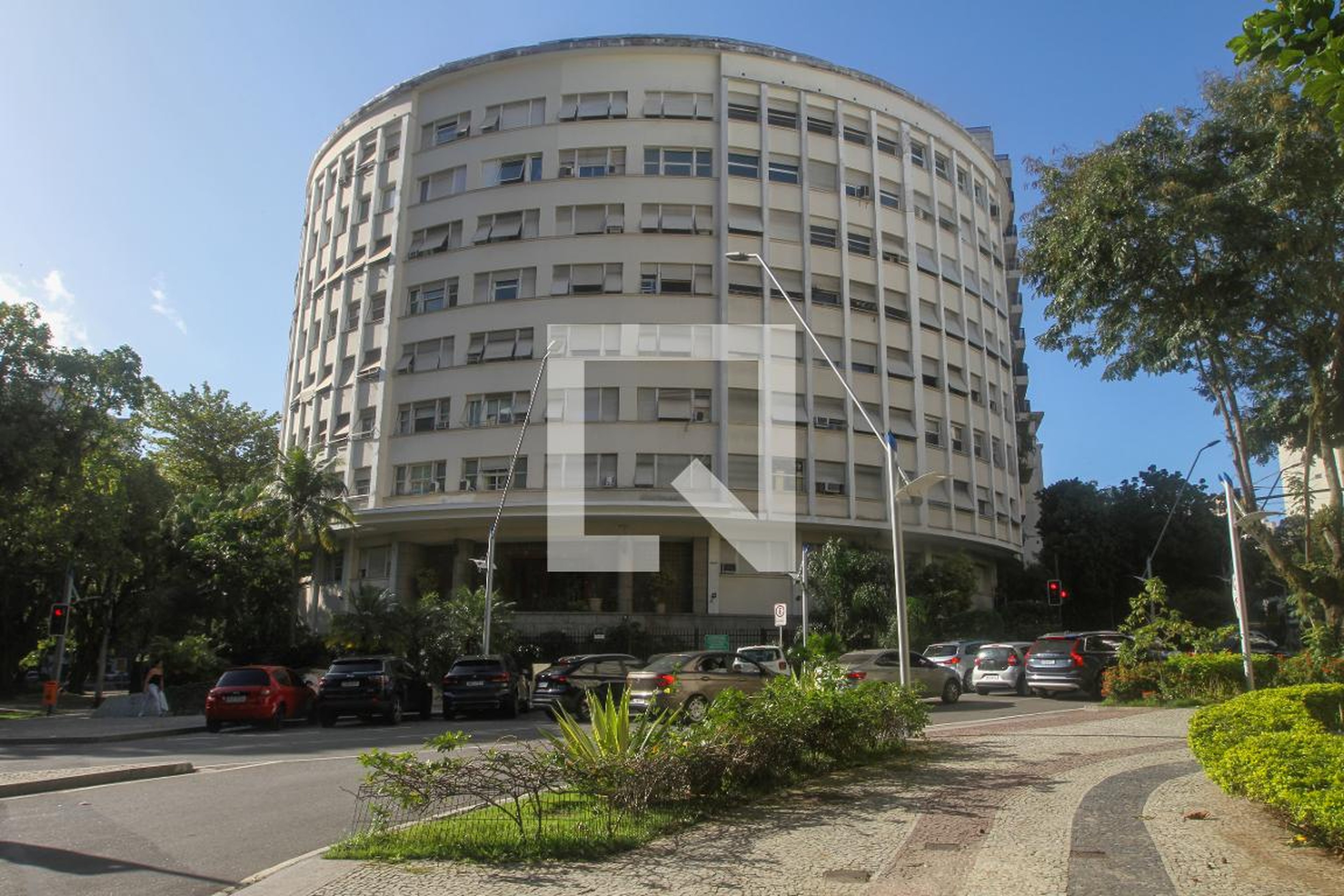 Fachada do Prédio Edificio Rainha Stee