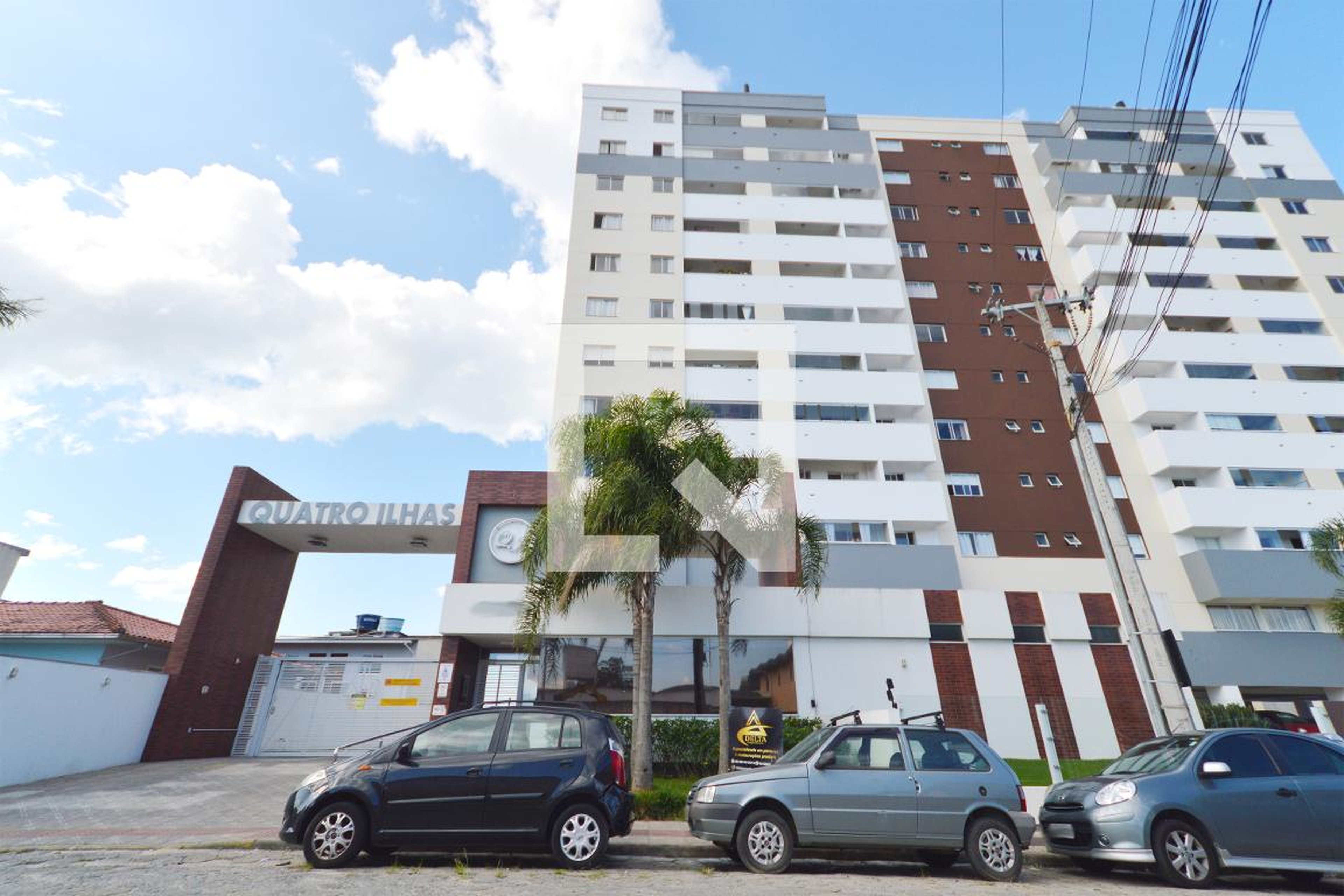 Fachada do condomínio Residencial Quatro Ilhas