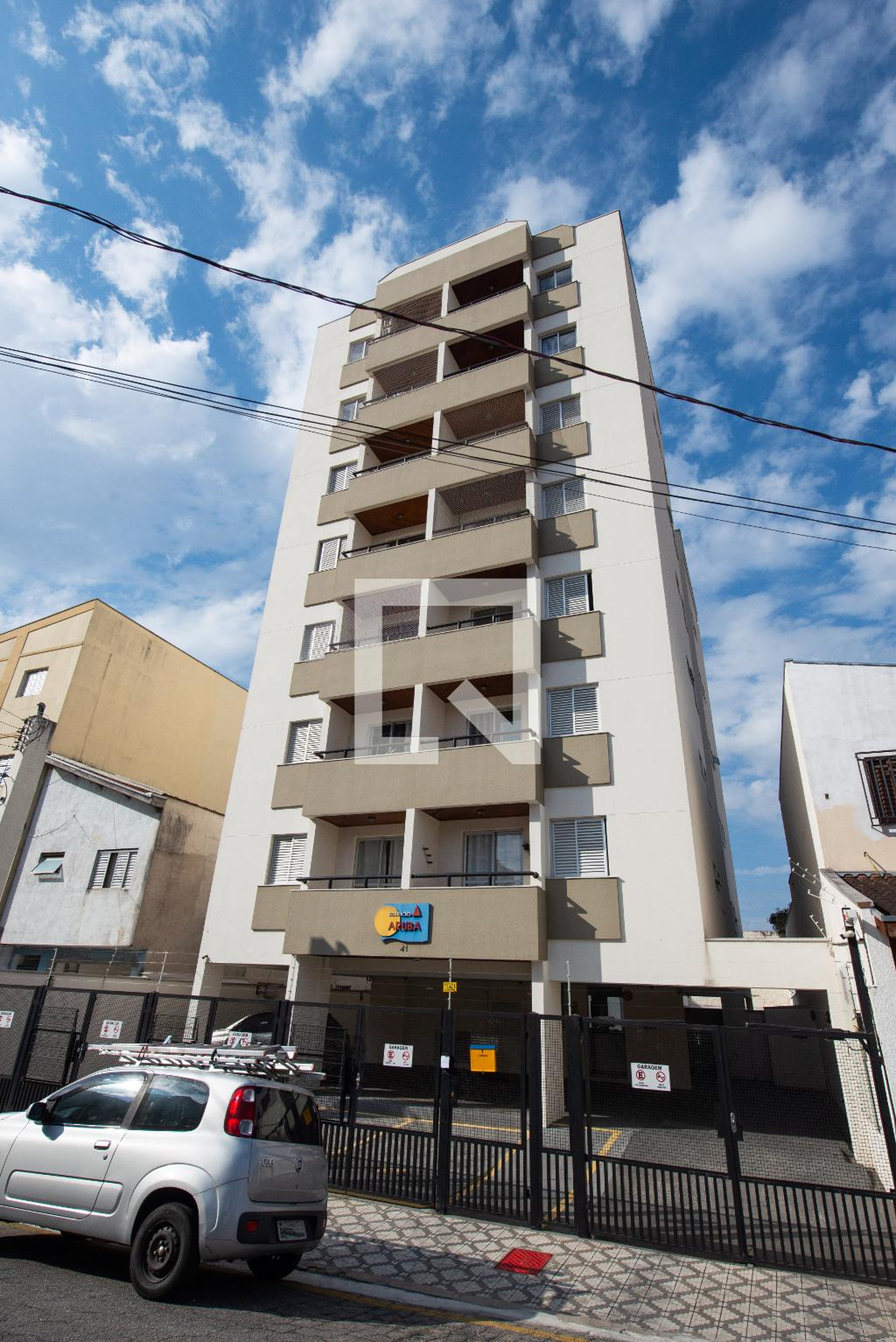Fachada do Prédio Edifício Aruba