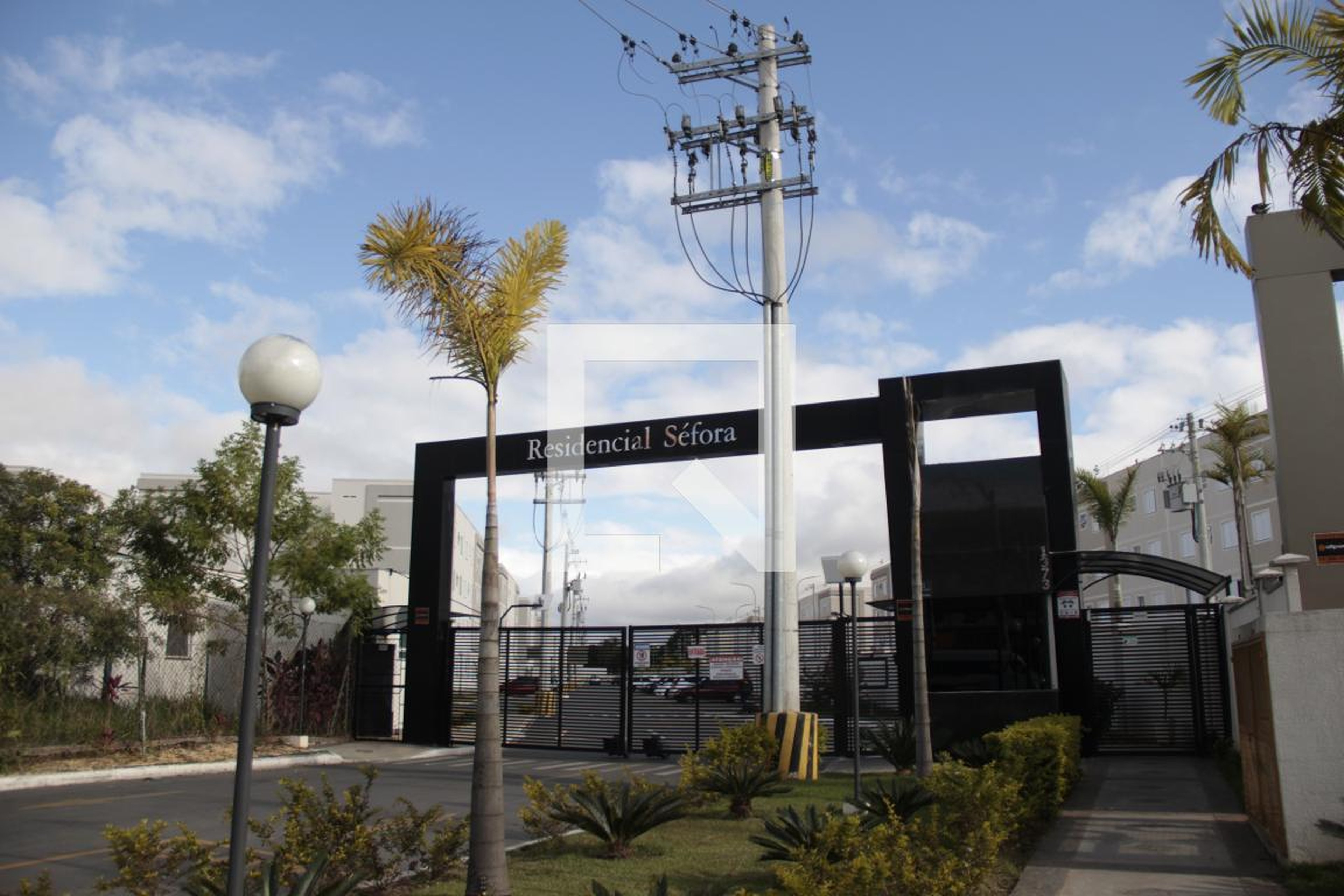Fachada do Condomínio Residencial Sefora