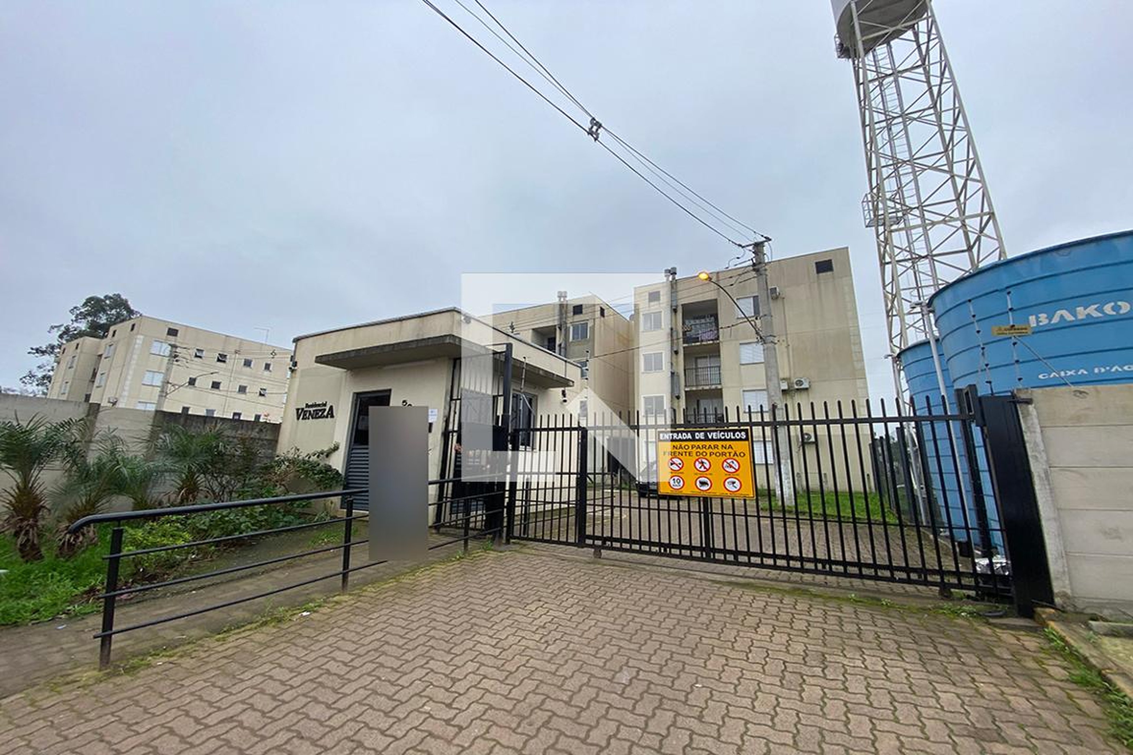 Fachada do Condomínio Residencial Veneza