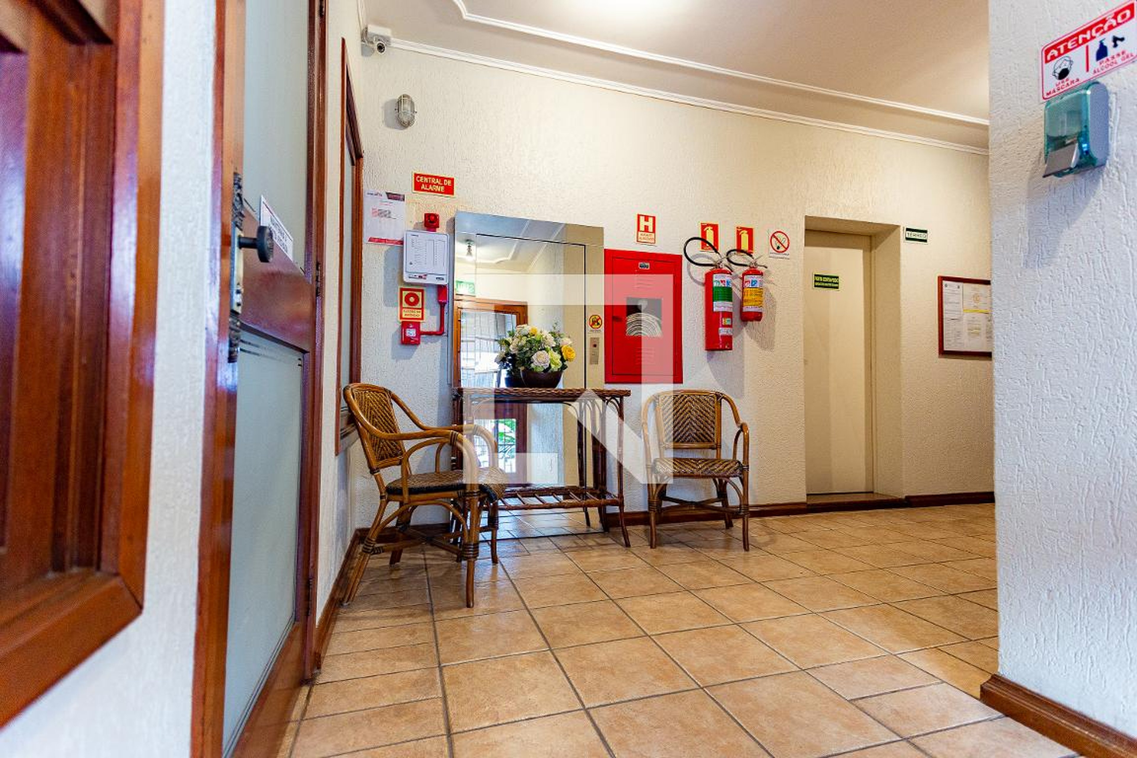 Hall social - Edifício Residencial Sawaya