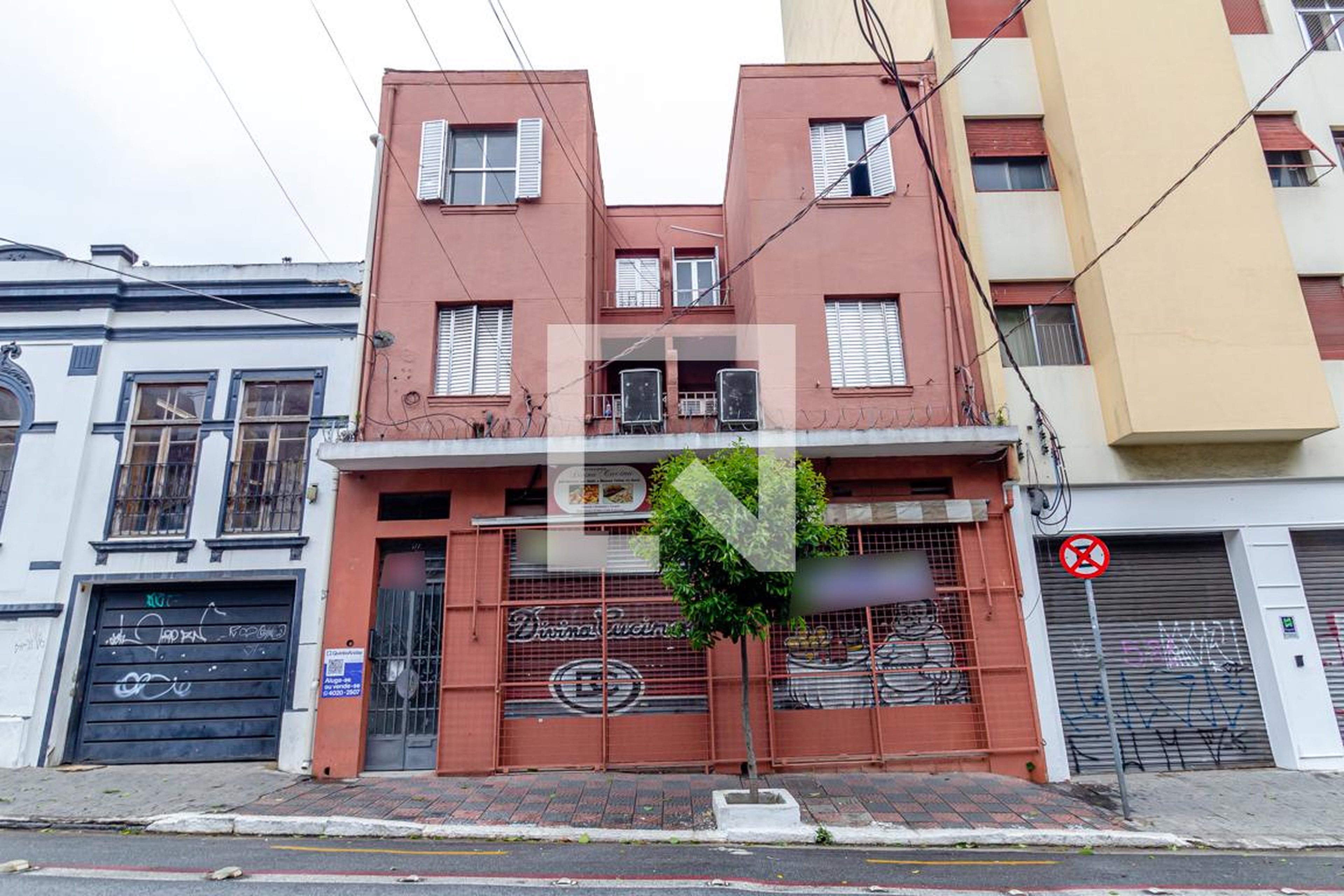 Fachada Condomínio em Alameda Nothmann, 577