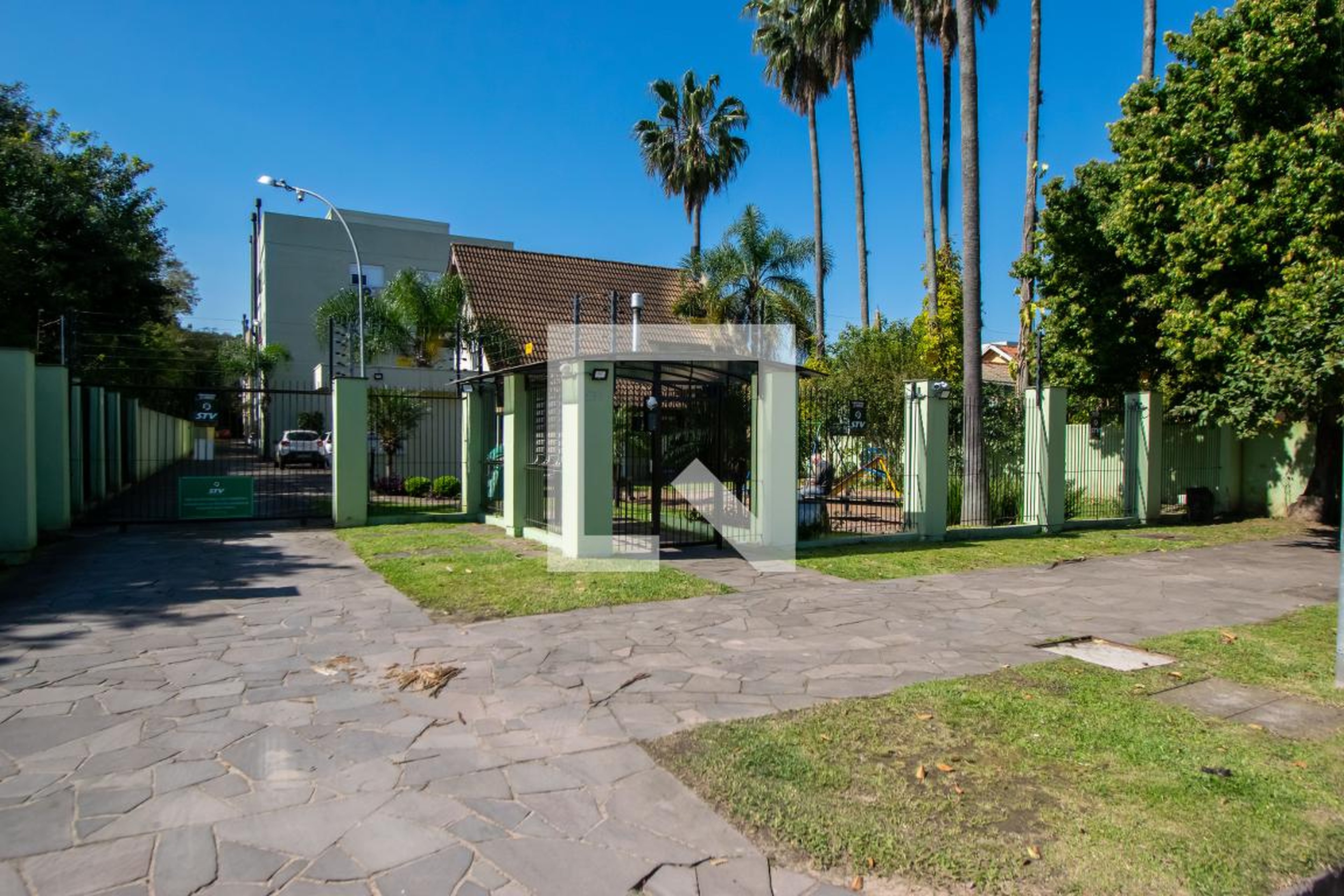 Fachada do Condomínio Condomínio Campo Verde