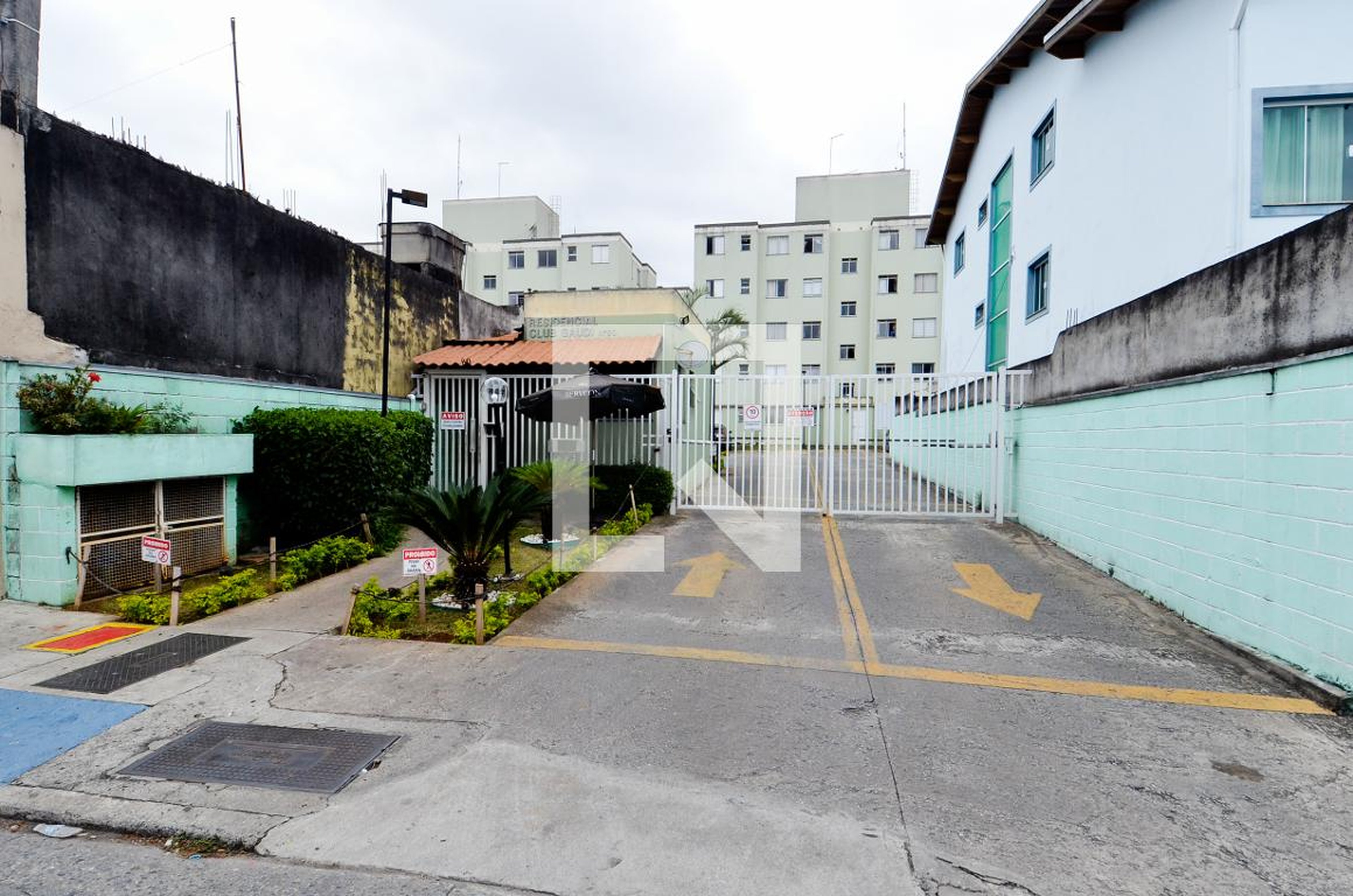 Fachada do Condomínio Residencial Club Gaudi Life