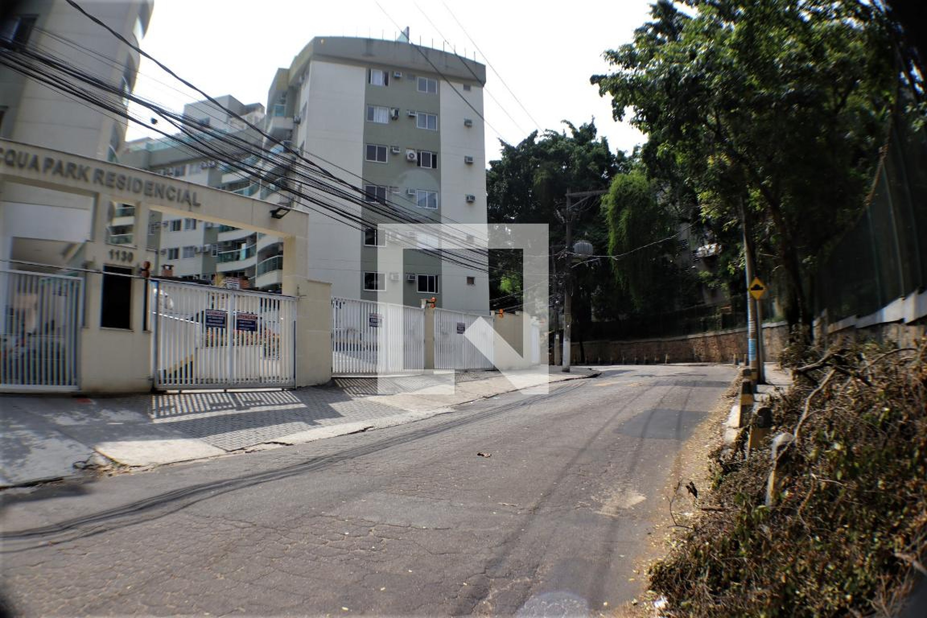 Fachada do Condomínio Condomínio Acqua Park Residencial