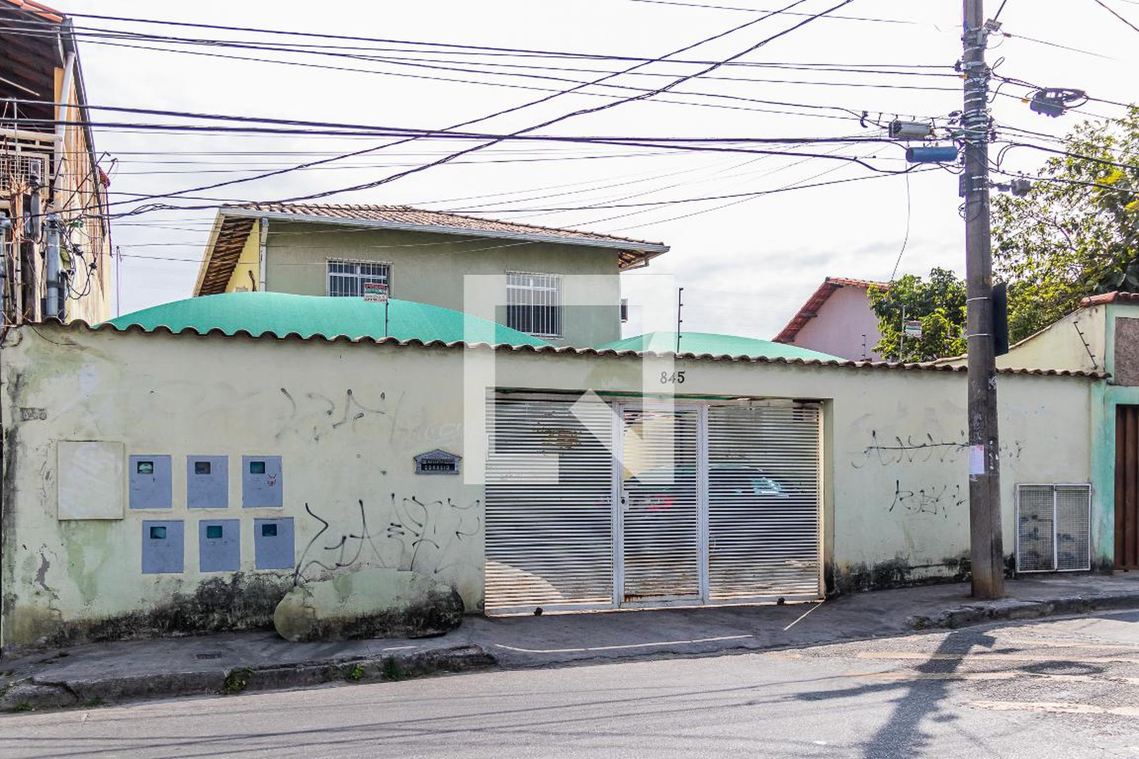 Fachada Condomínio em Rua México, 845