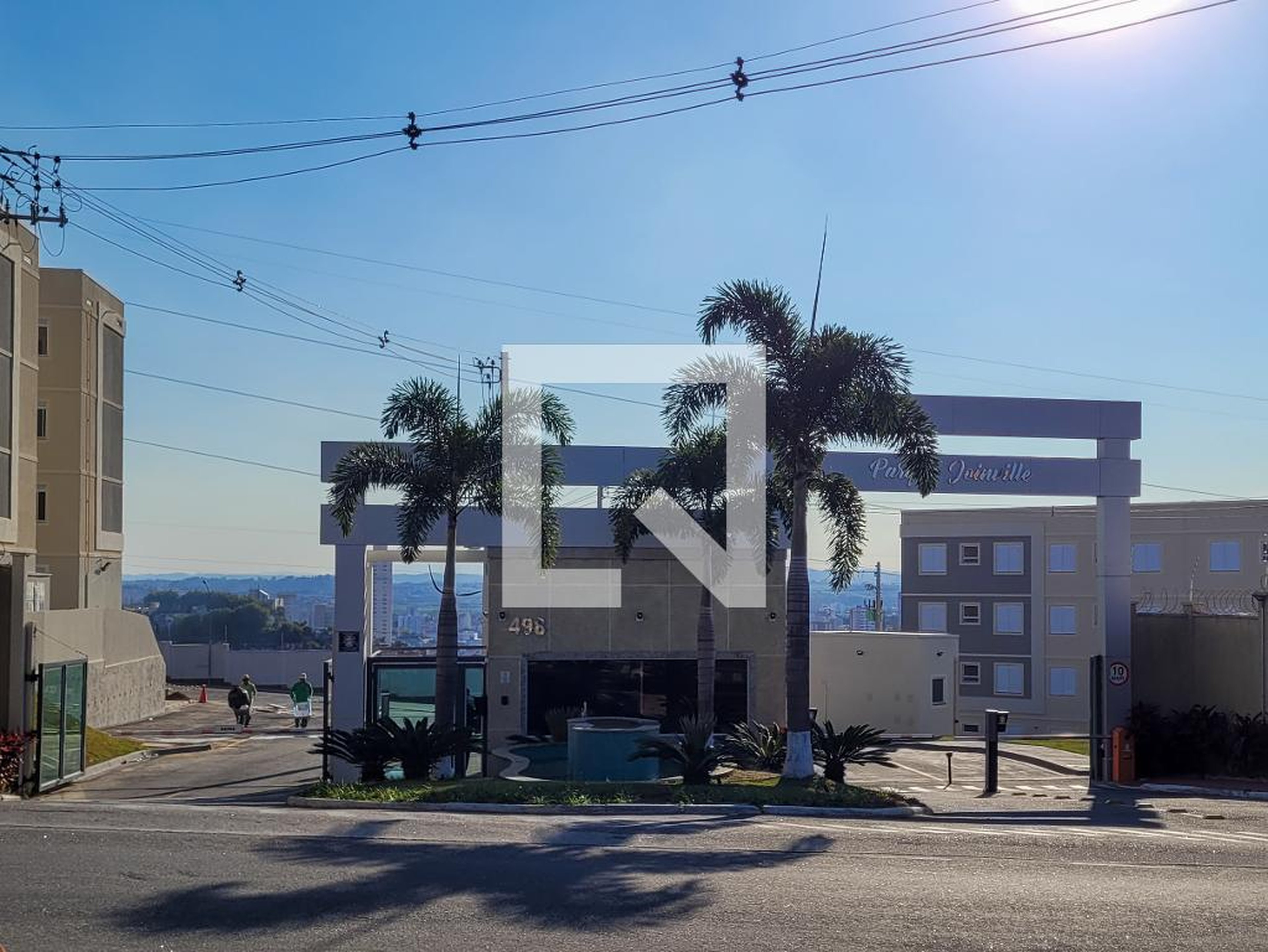 Fachada do Condomínio Condomínio Parque Joinville