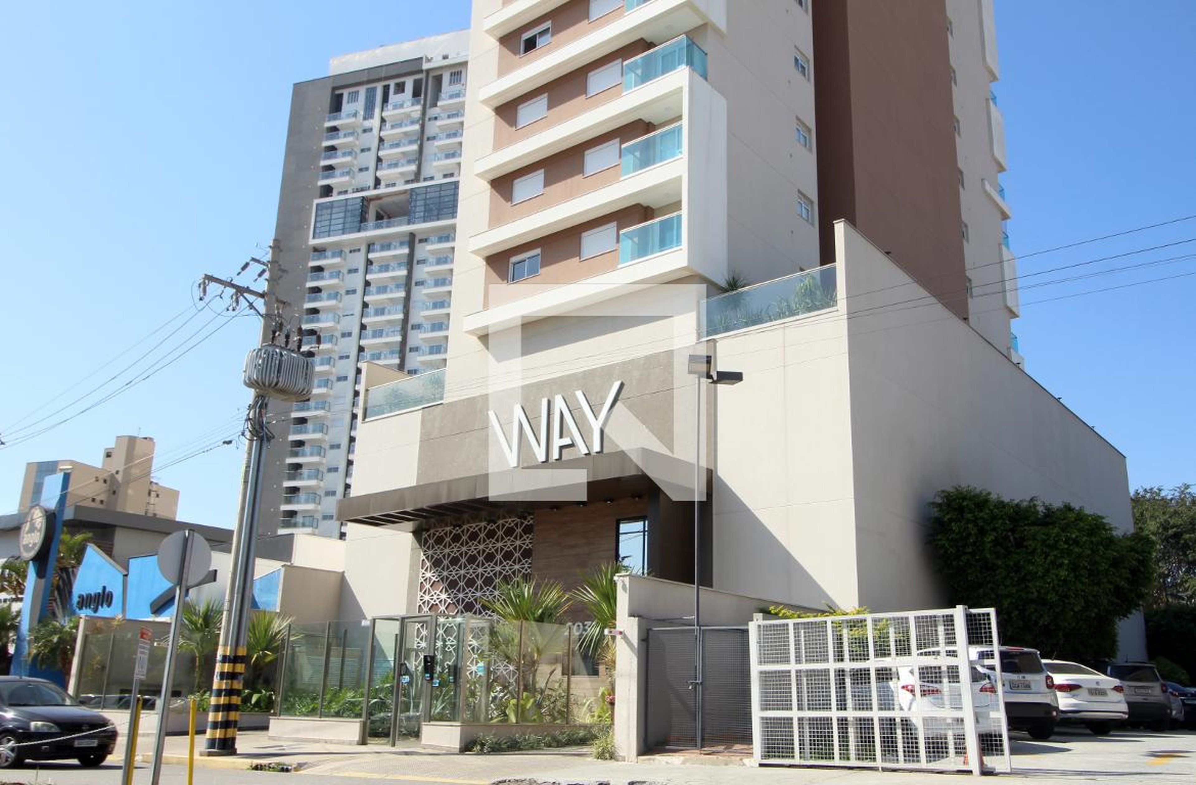 Fachada do Condomínio Condomínio Way Compact Premium