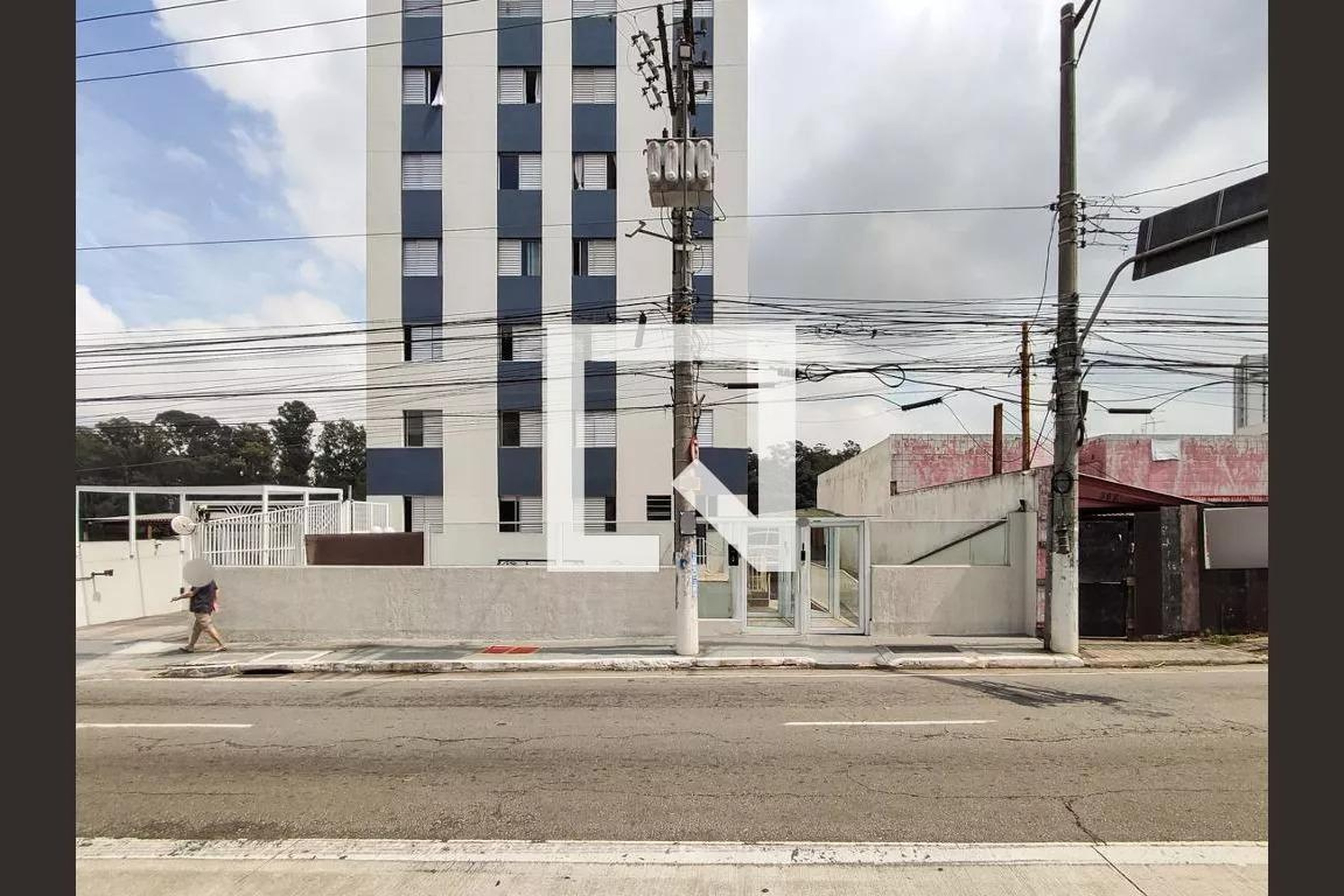 Fachada do Condomínio Residencial Palácio das Artes