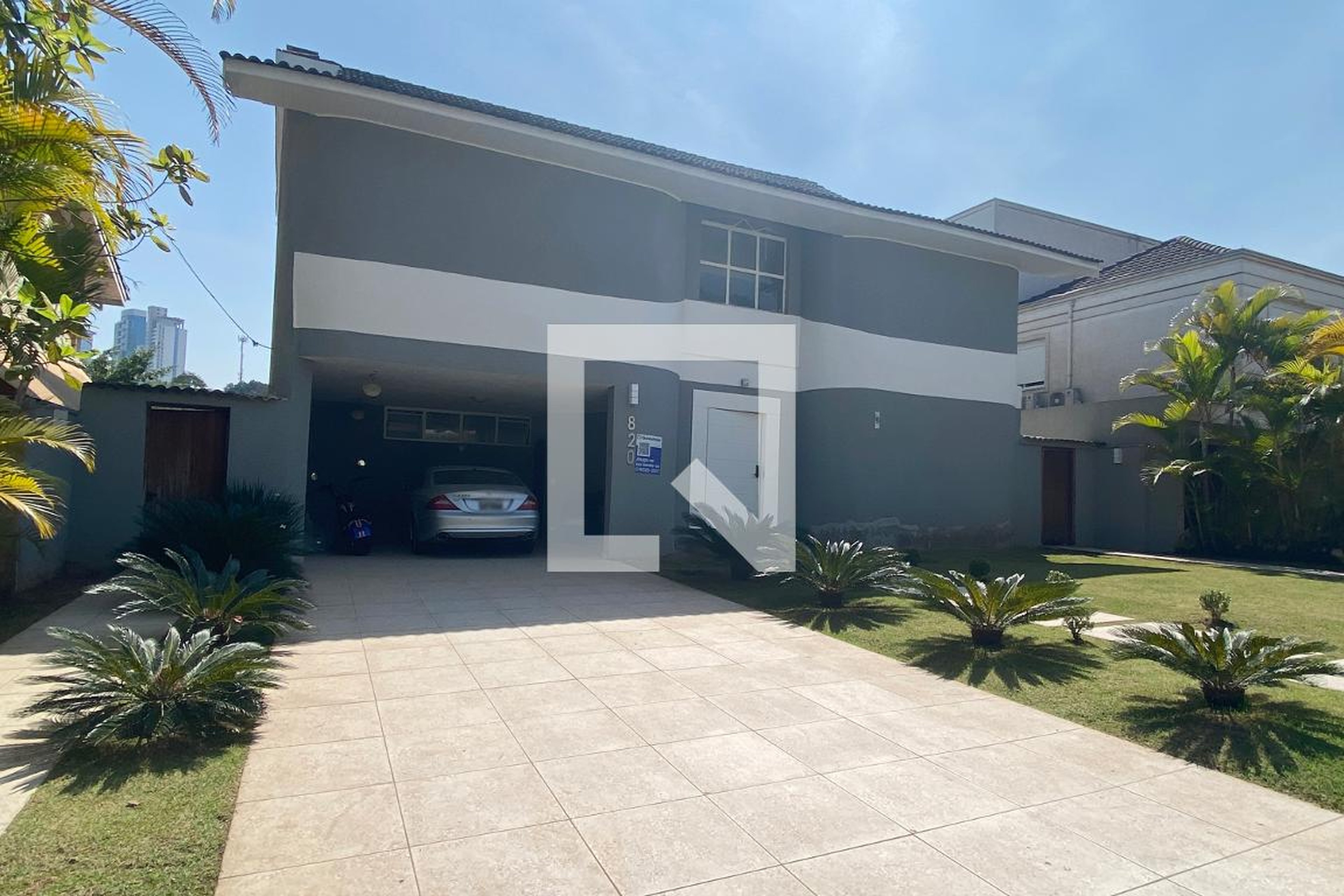 Fachada Condomínio em Alameda Argentina, 820