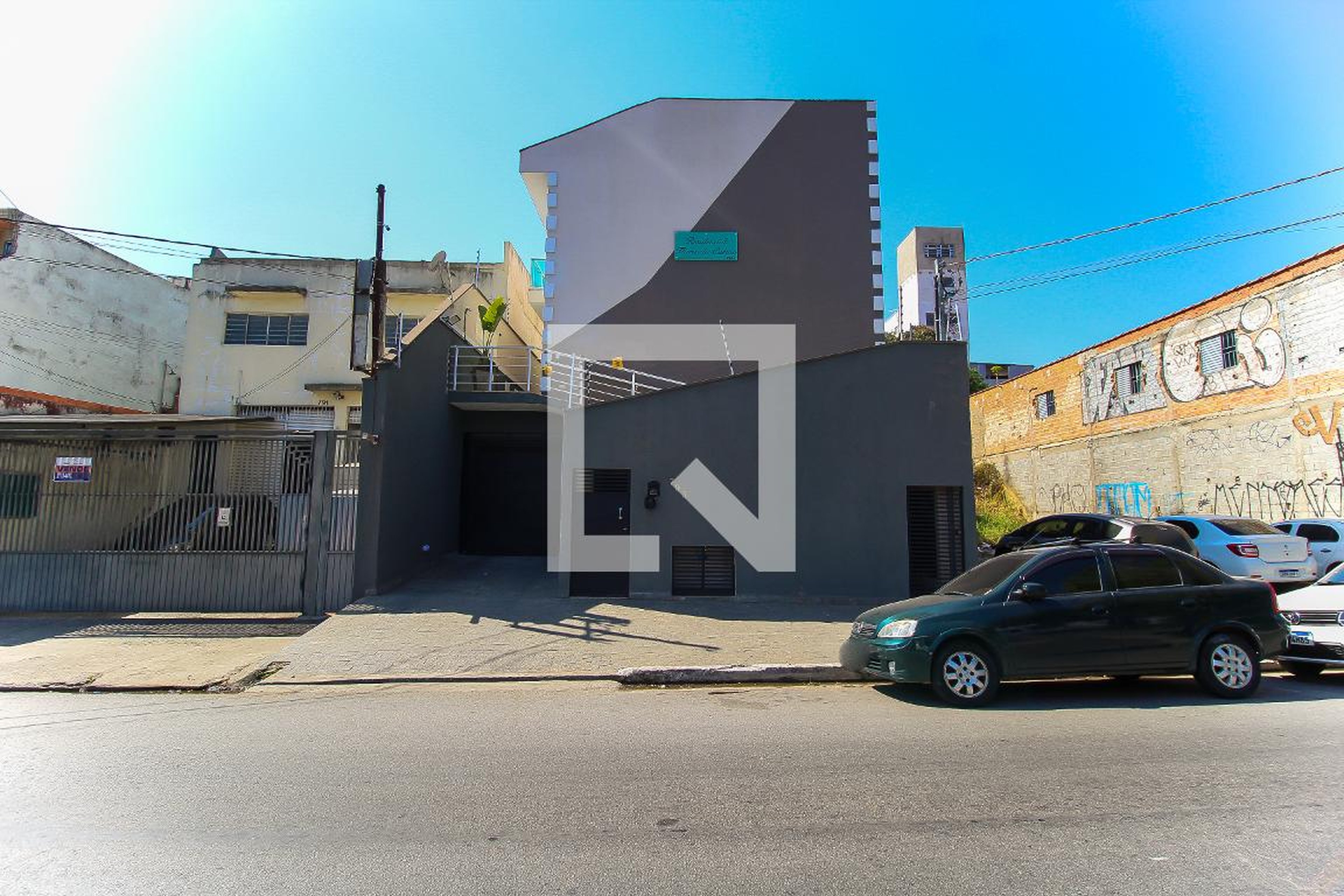 Fachada do Condomínio Residencial Flores do Carmo