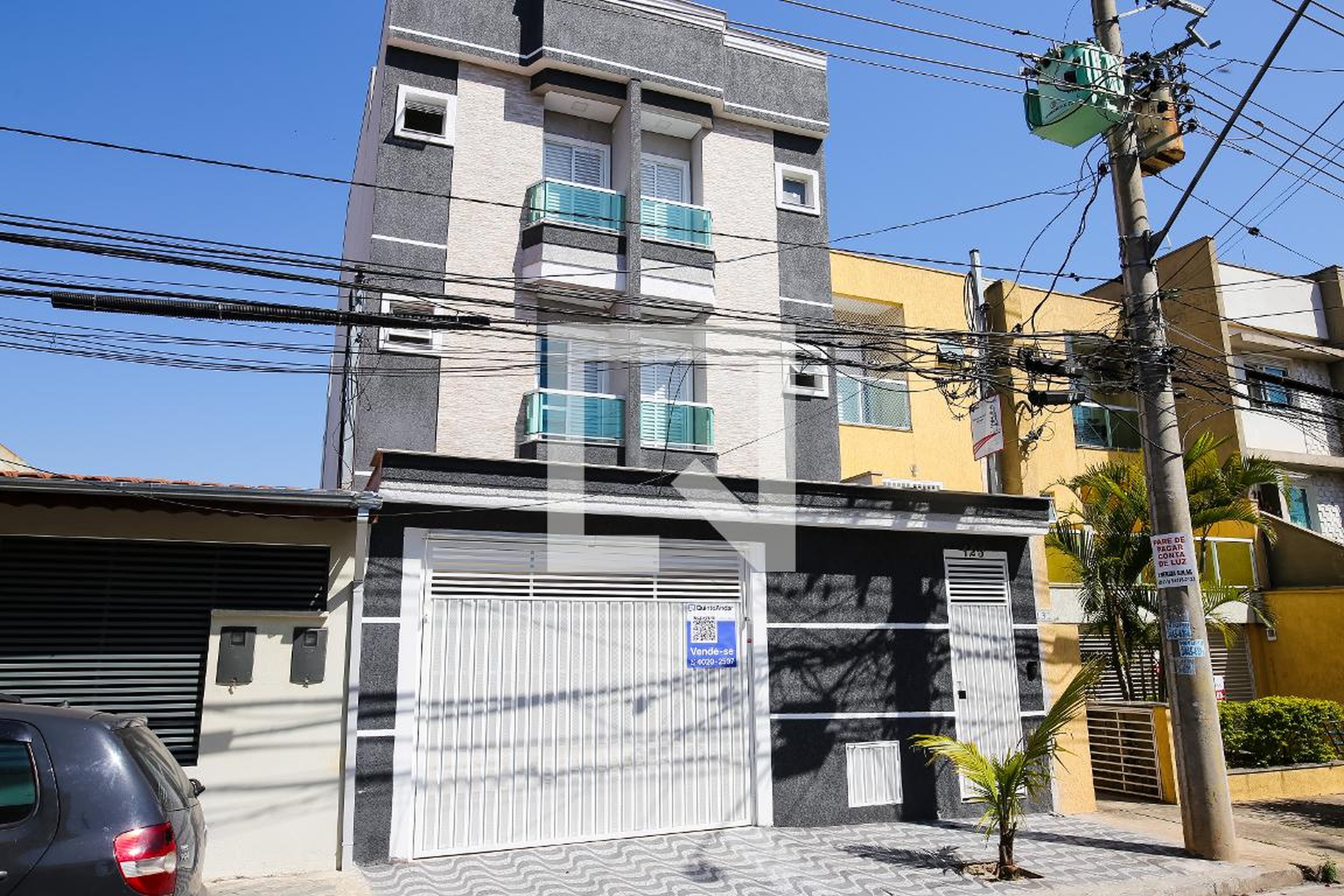 Fachada Condomínio em Rua Assunção, 123