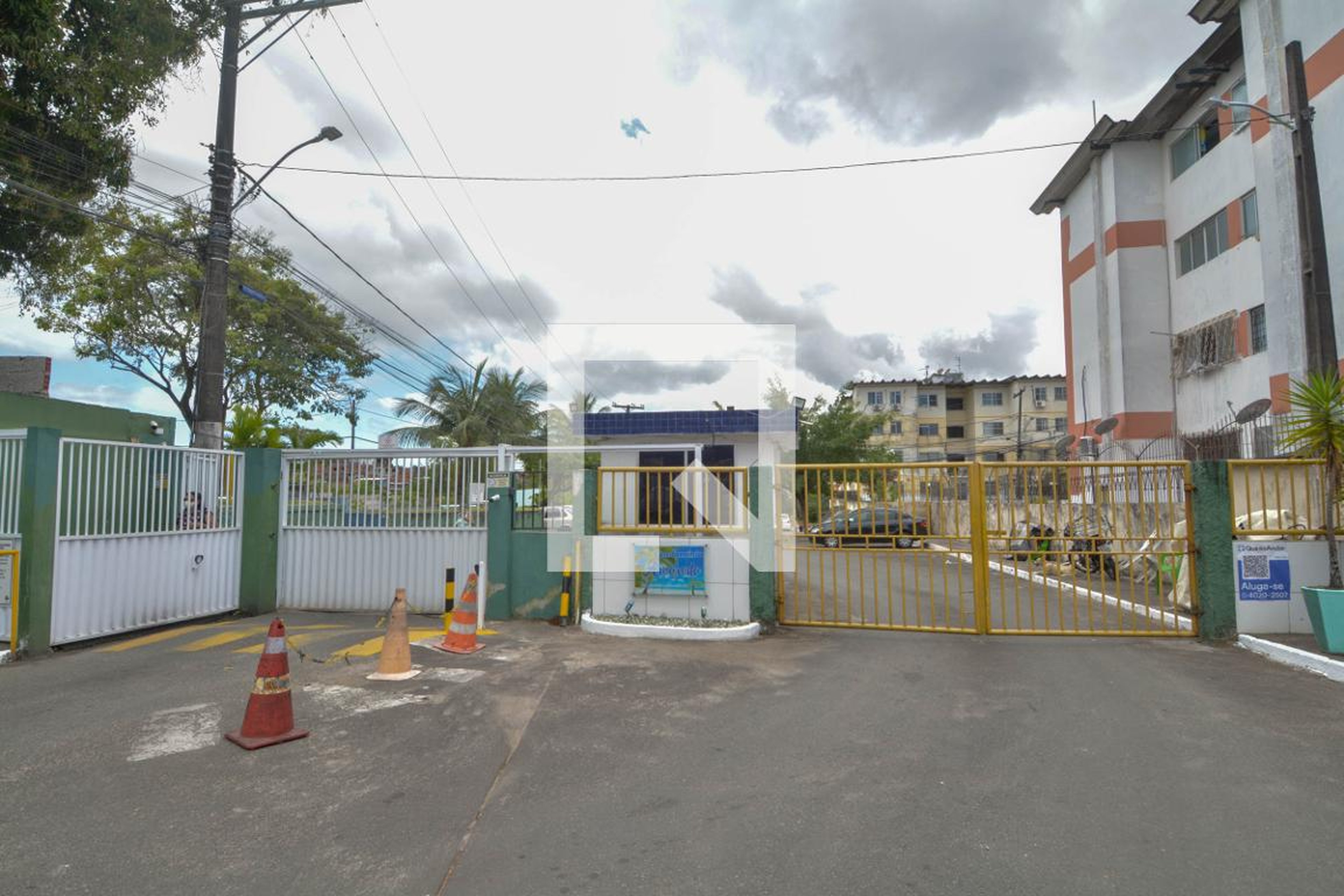 Fachada do Condomínio Condomínio Arvoredo