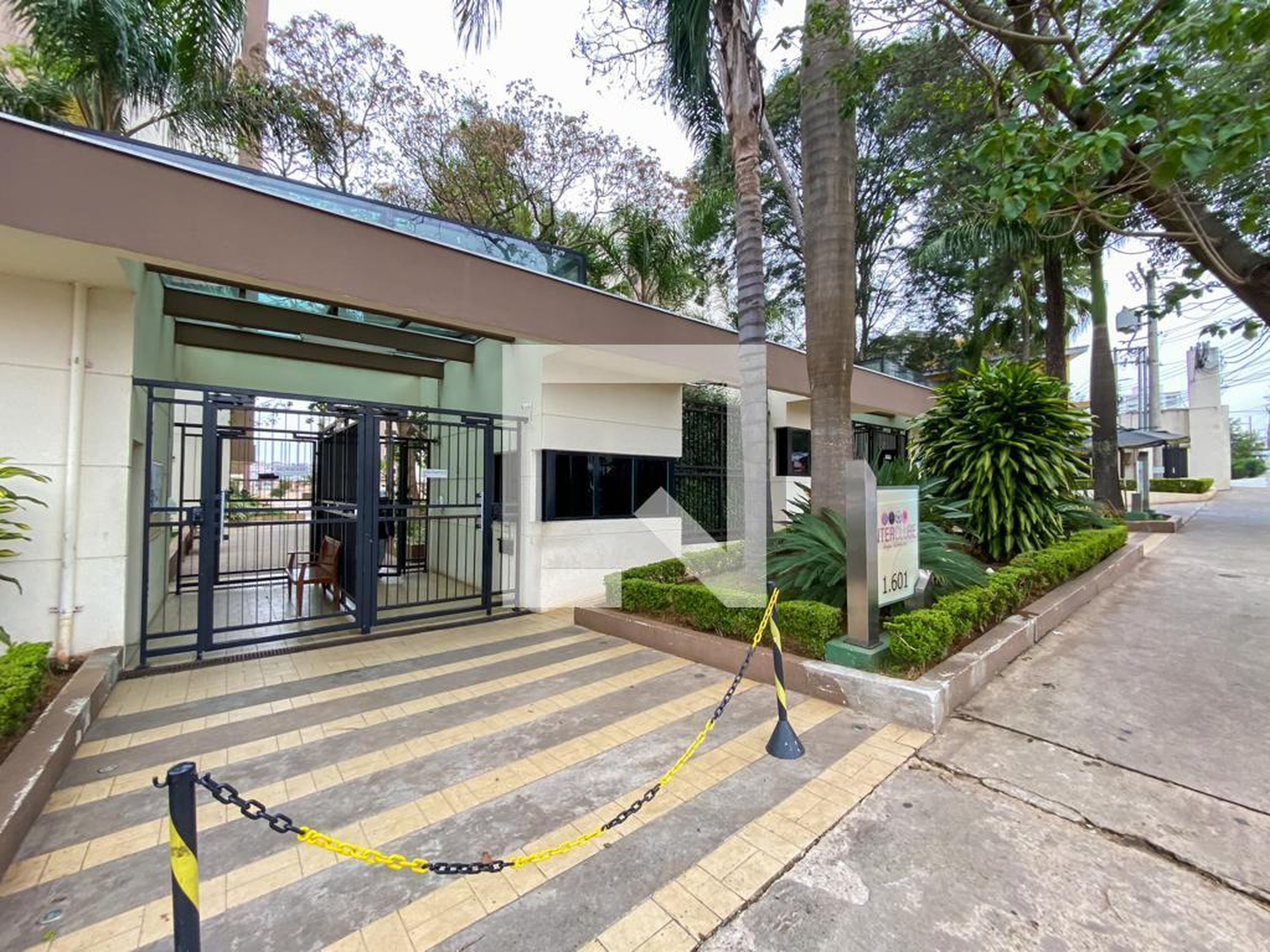 Fachada do Condomínio Condomínio Interclube