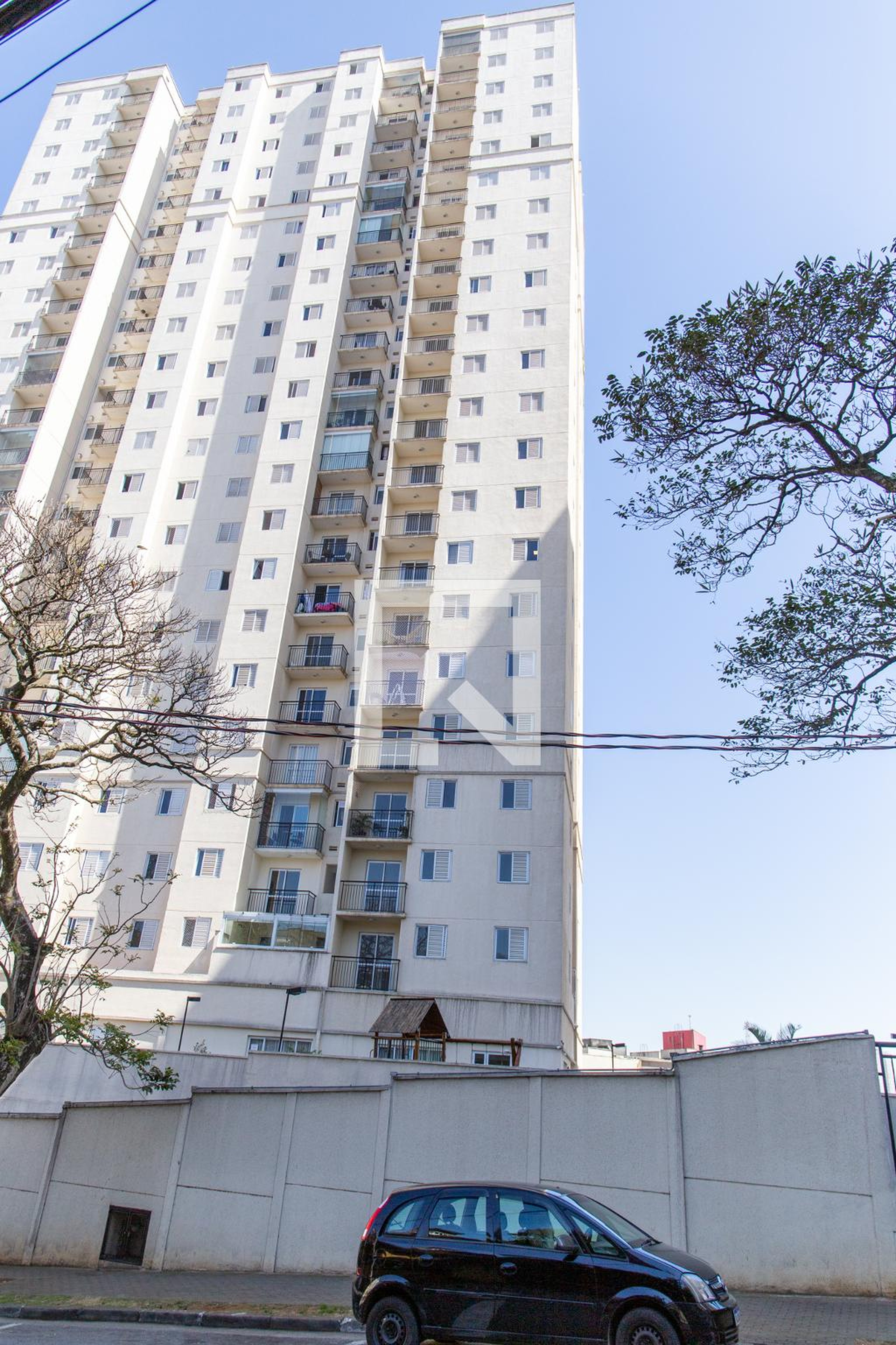 Fachada do Condomínio Condomínio Connect Diadema