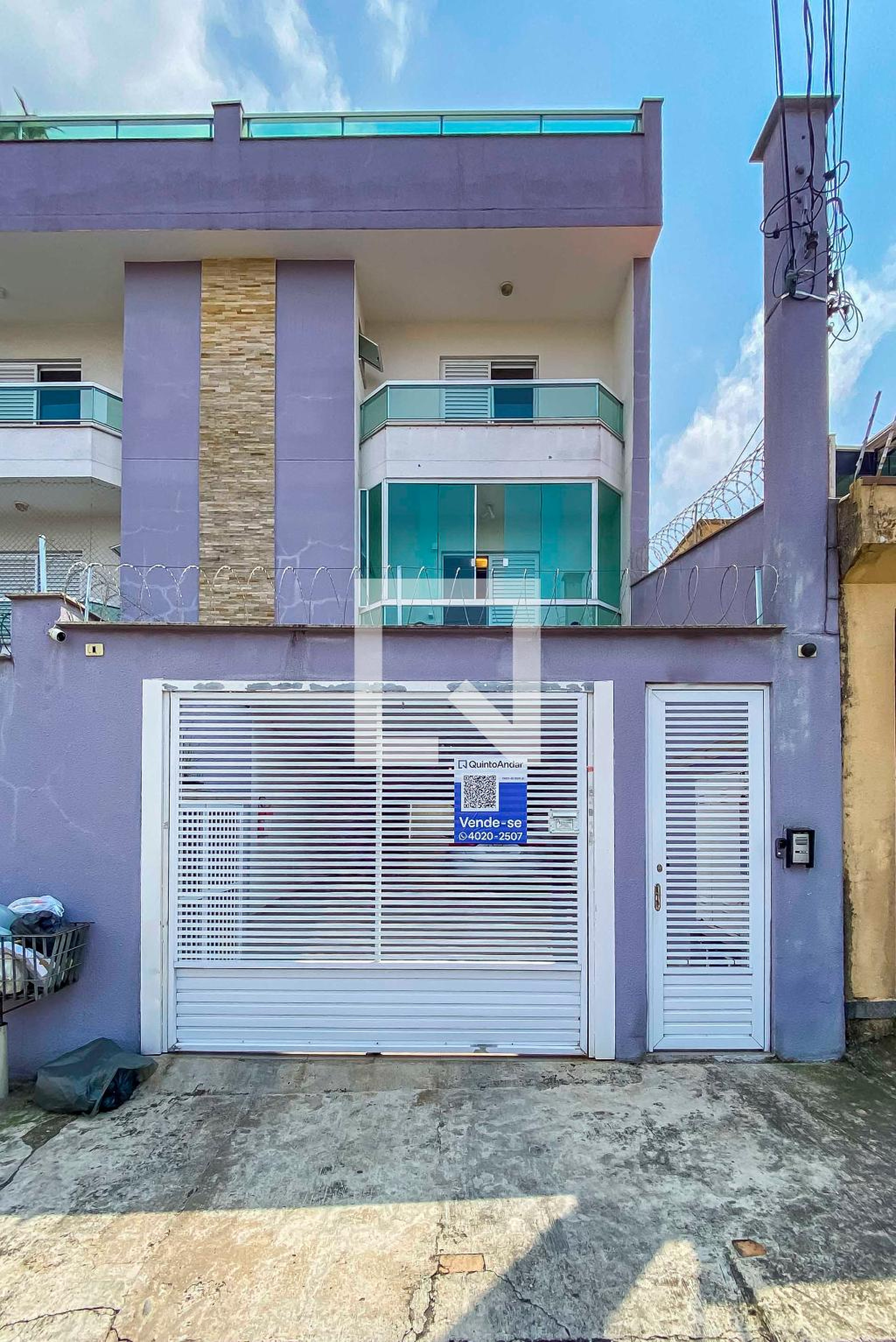 Fachada Condomínio em Rua Atibaia, 340