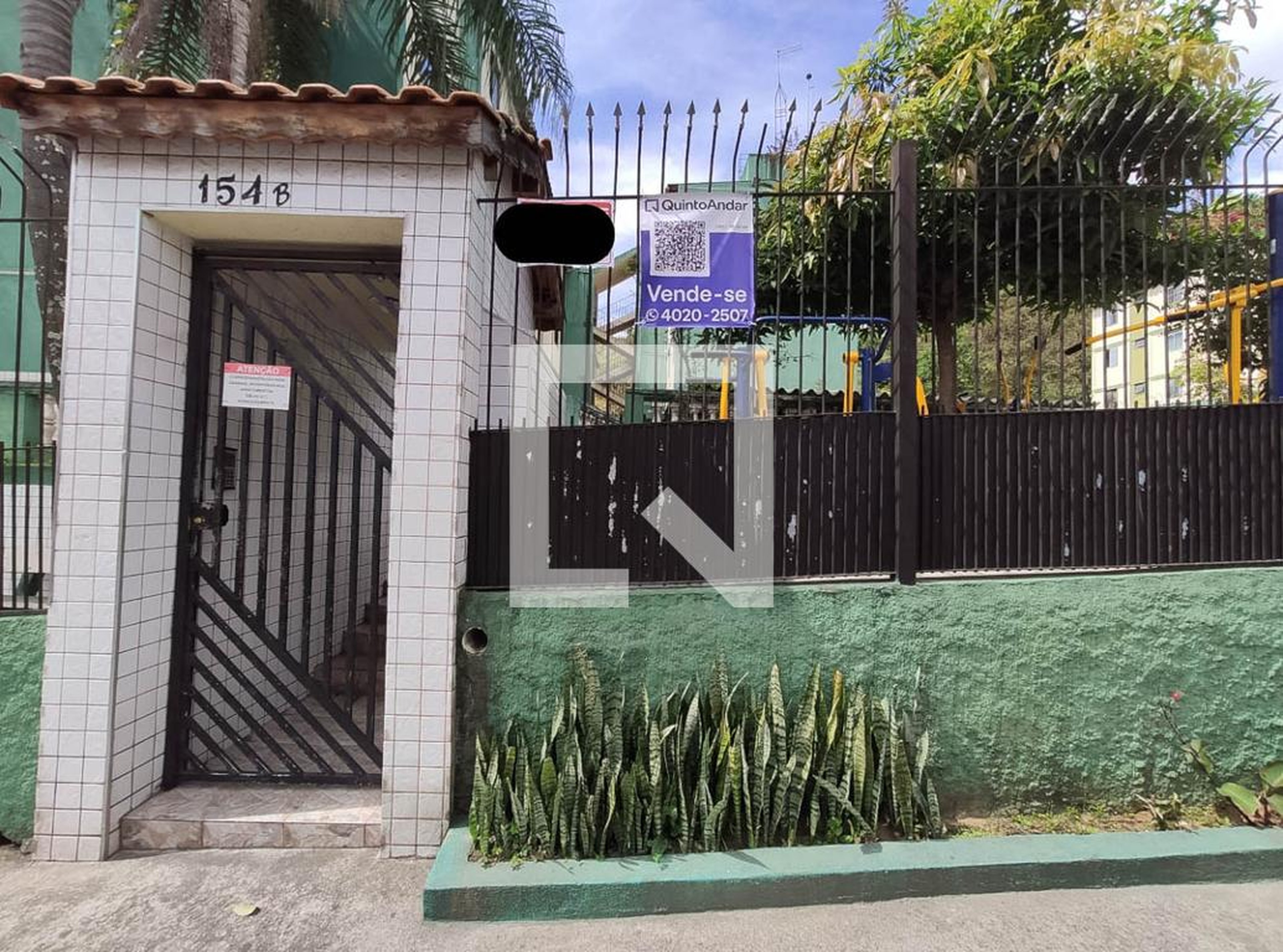 Fachada Condomínio em Rua Dom Aquino, 154