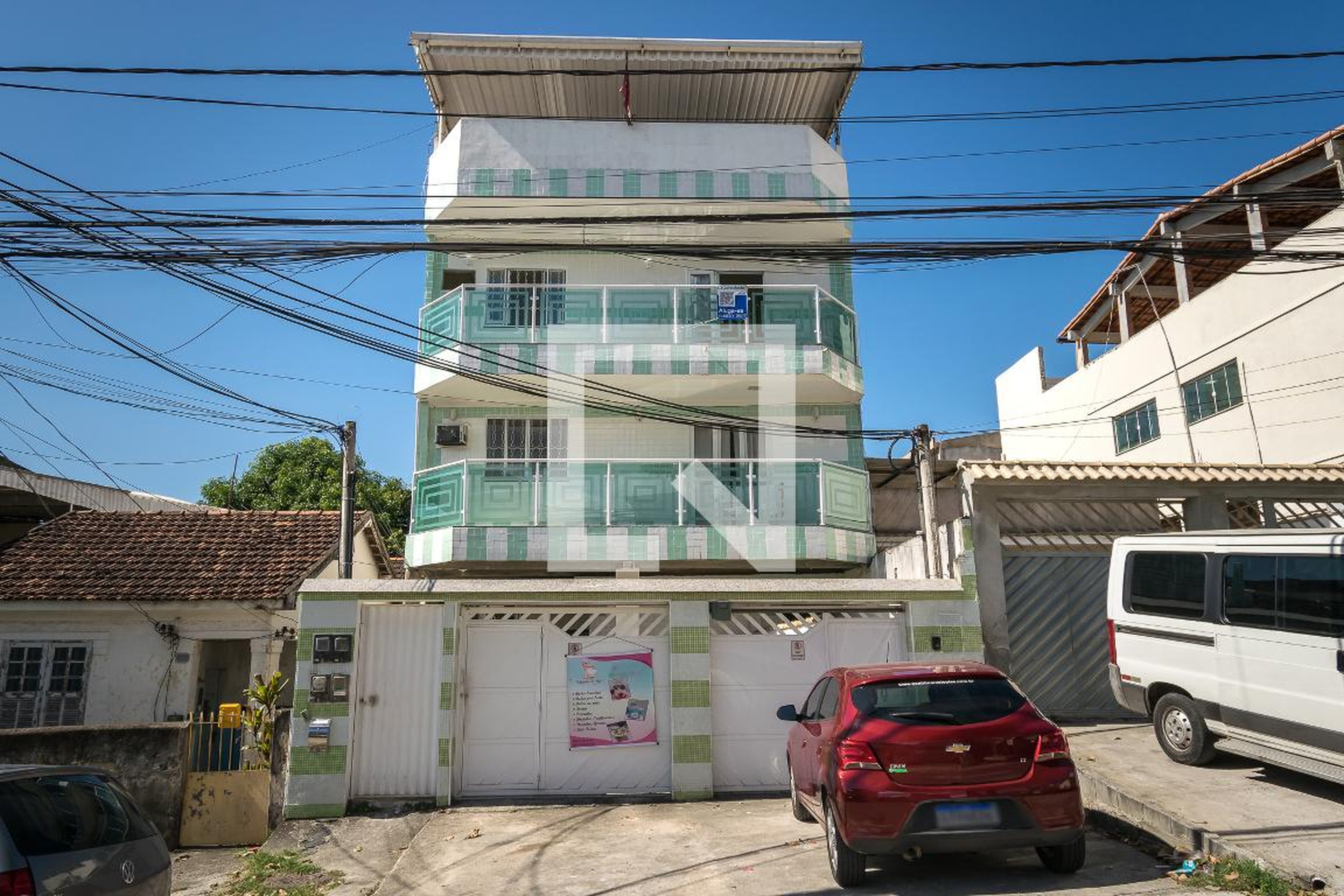 Fachada do Prédio Condomínio em Rua Aragão Gesteira, 120