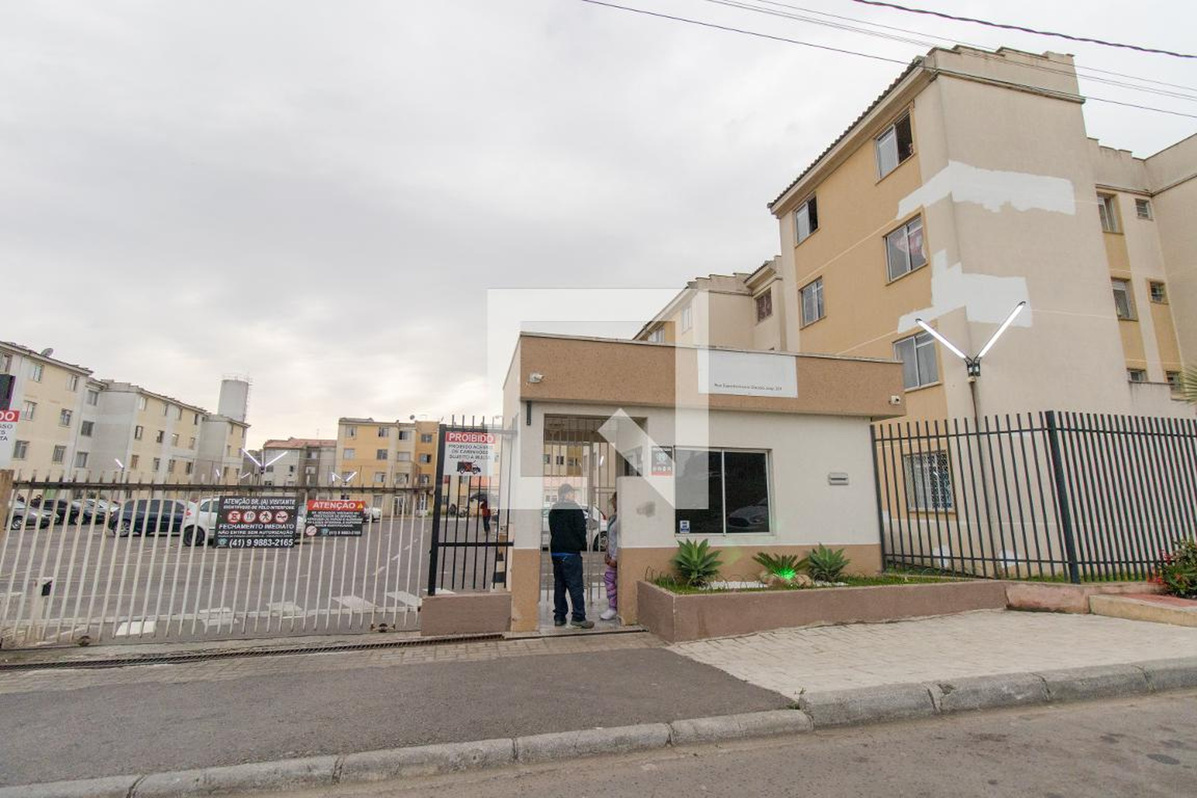 Fachada do Condomínio Residencial Novo Bairro IV