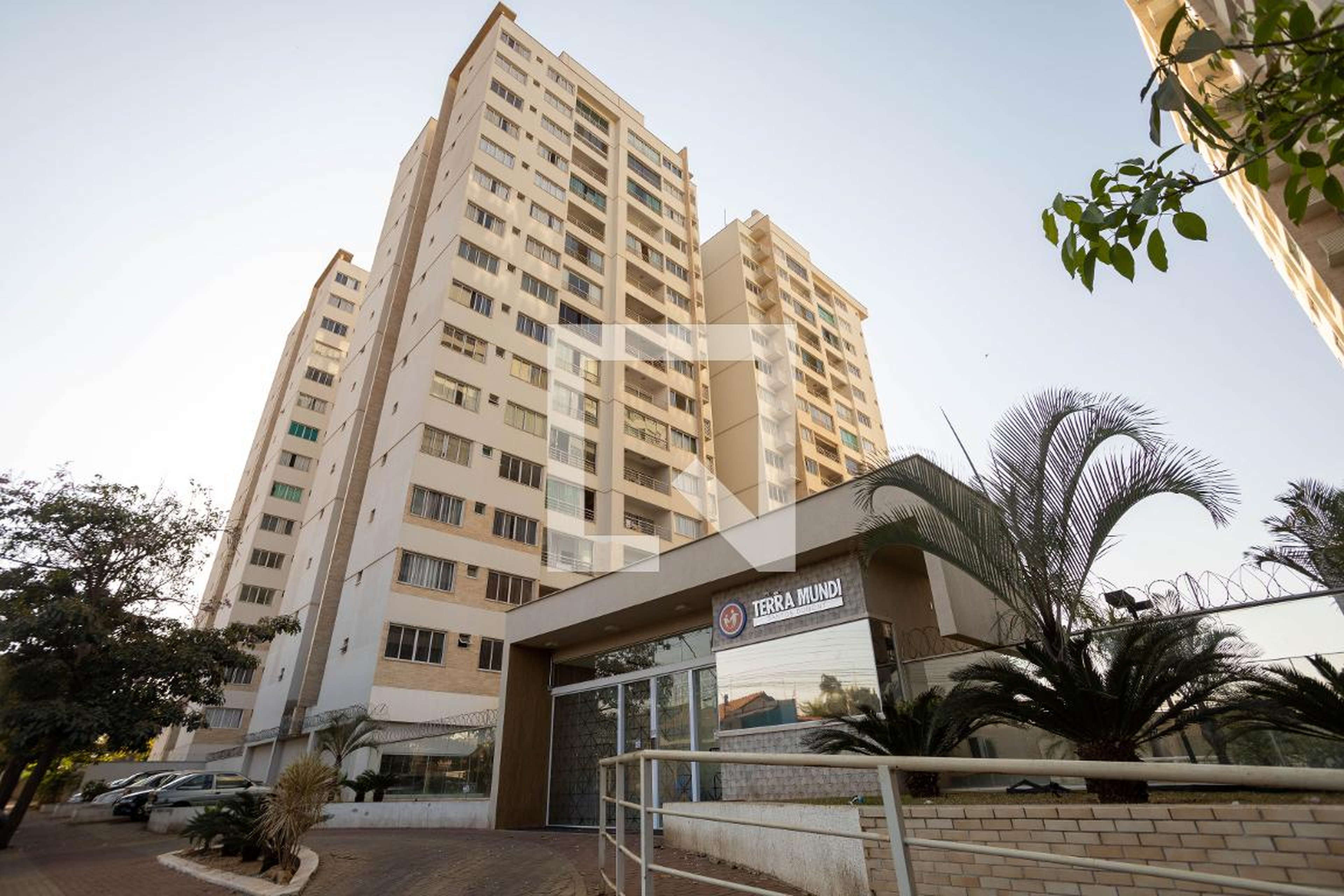 Fachada do Condomínio Condomínio Terra Mundi Santos Dumont