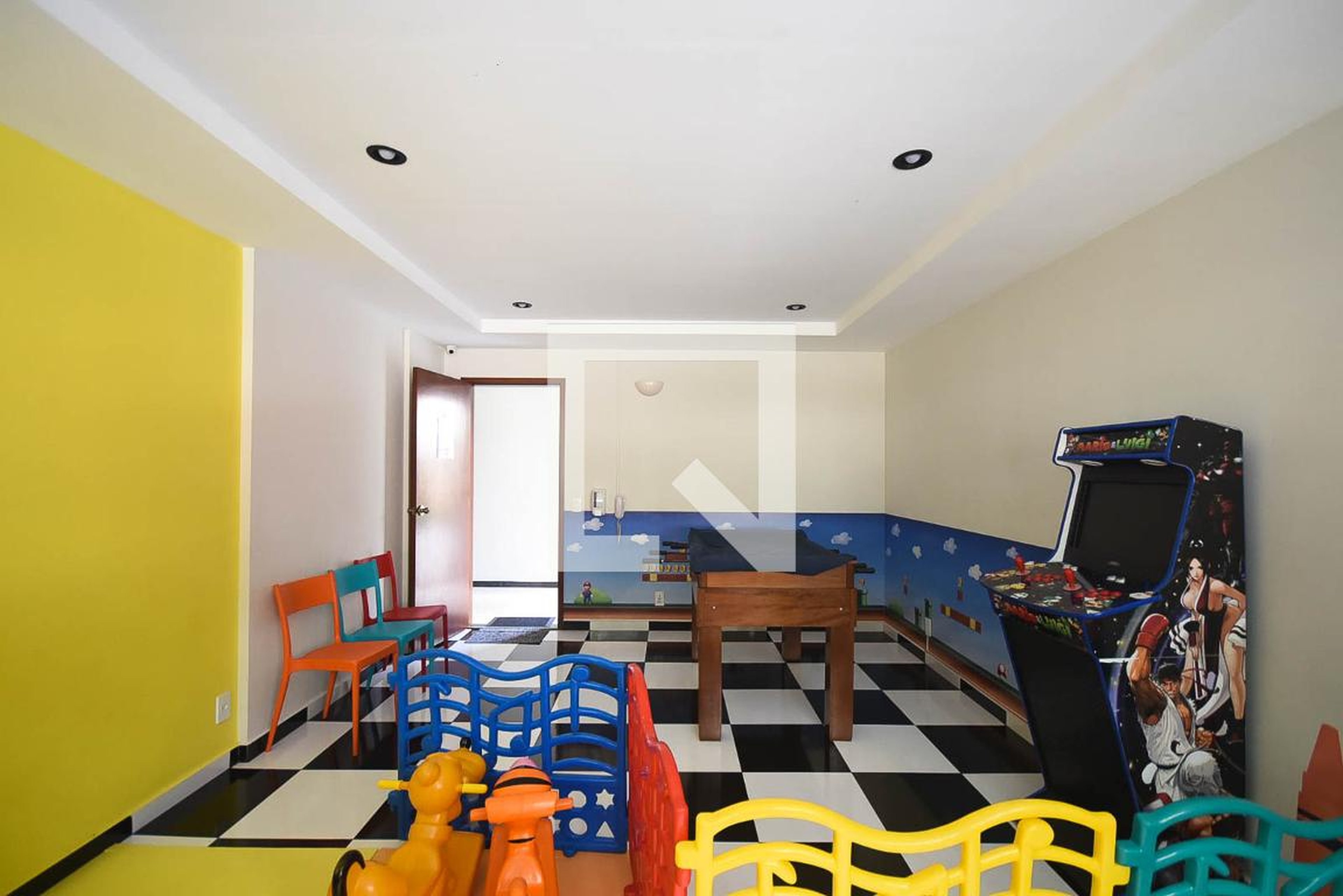 Salão de jogos - Residencial Conforto & Vida