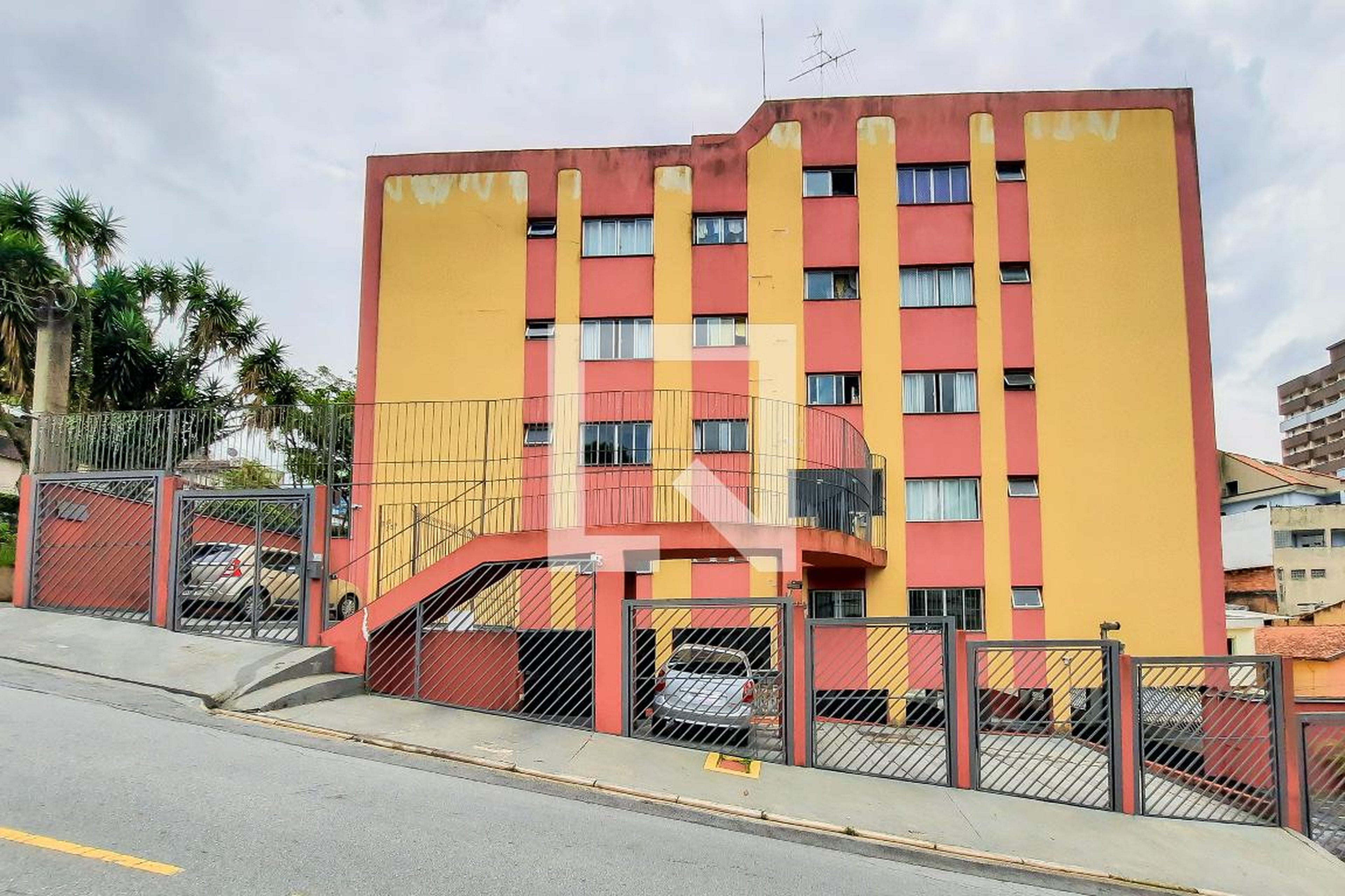 Fachada do Condomínio Edifício Antártica