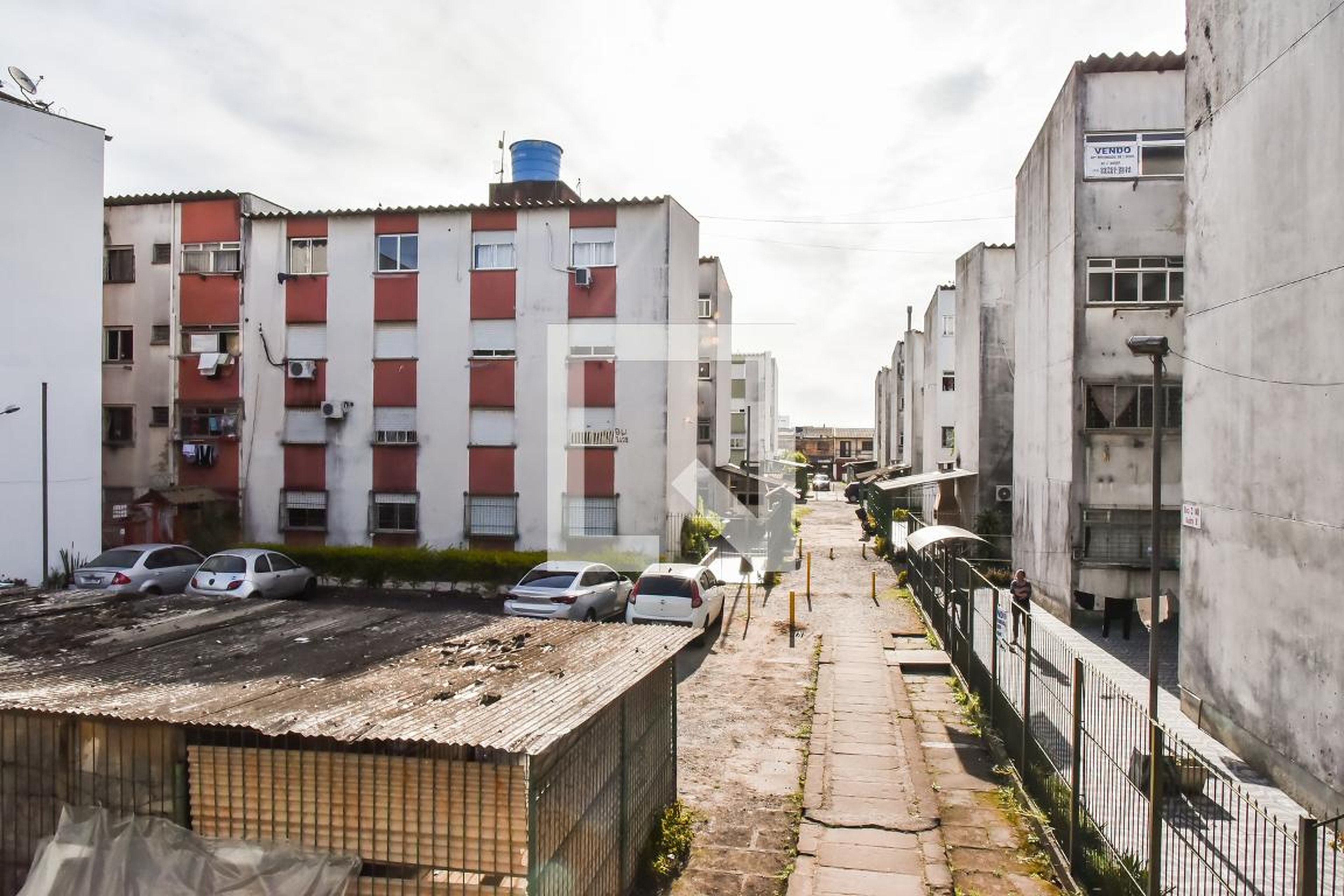 Fachada do condomínio Condomínio Guapurugo