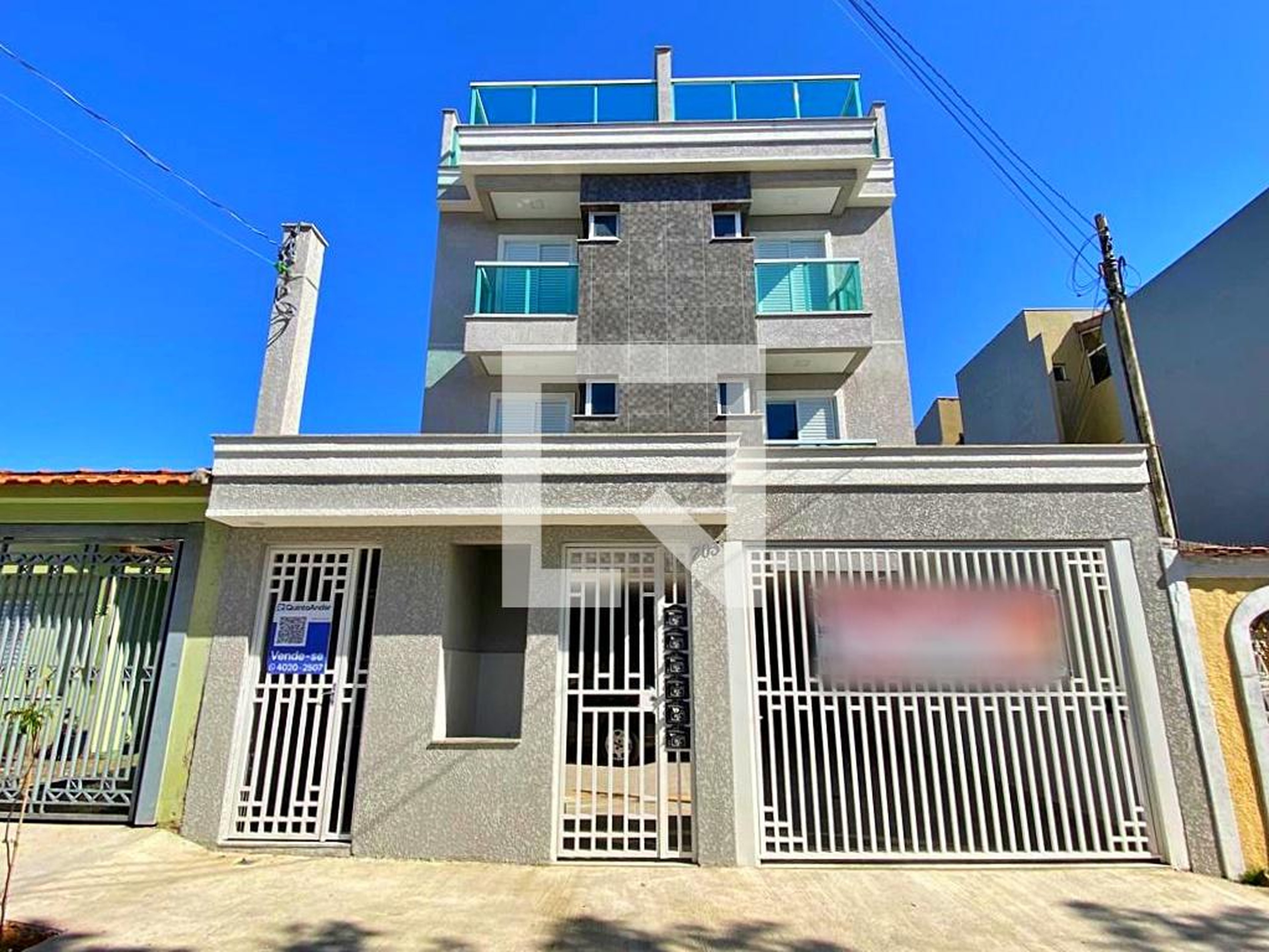 Fachada Condomínio em Rua Olímpia, 705