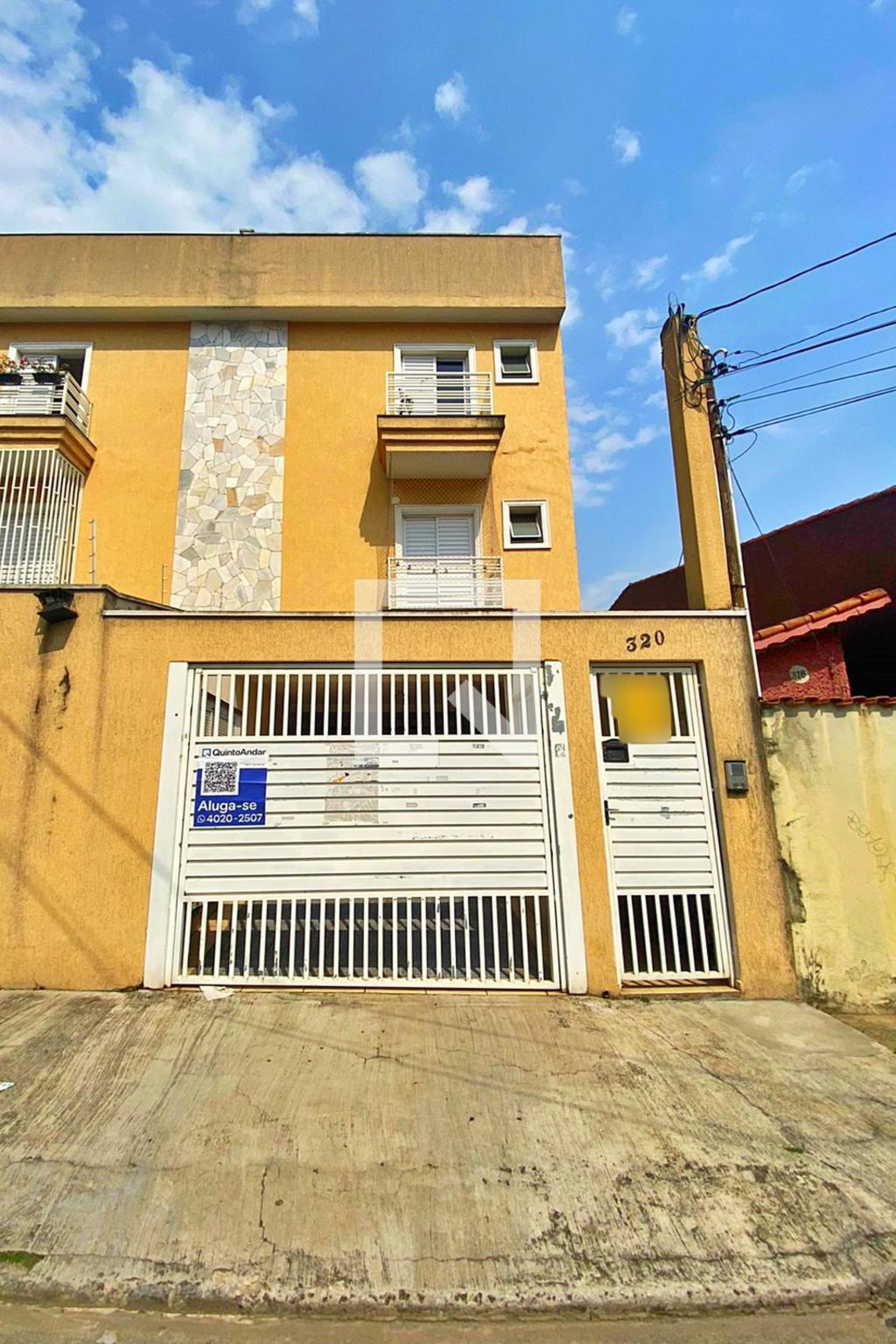 Fachada Condomínio em Rua Apalaches, 320