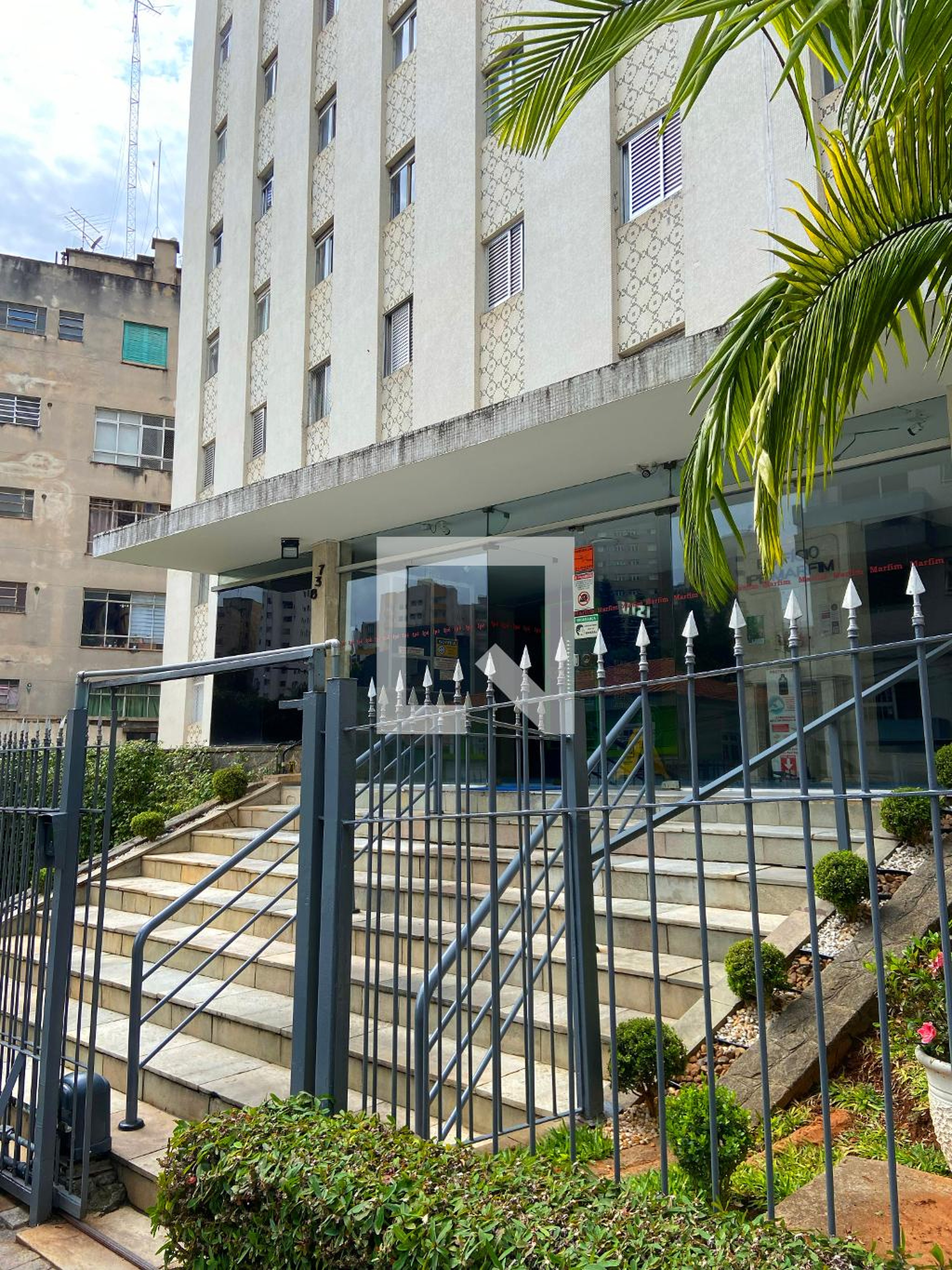 Fachada do Condomínio Edifício Ipê Marfim