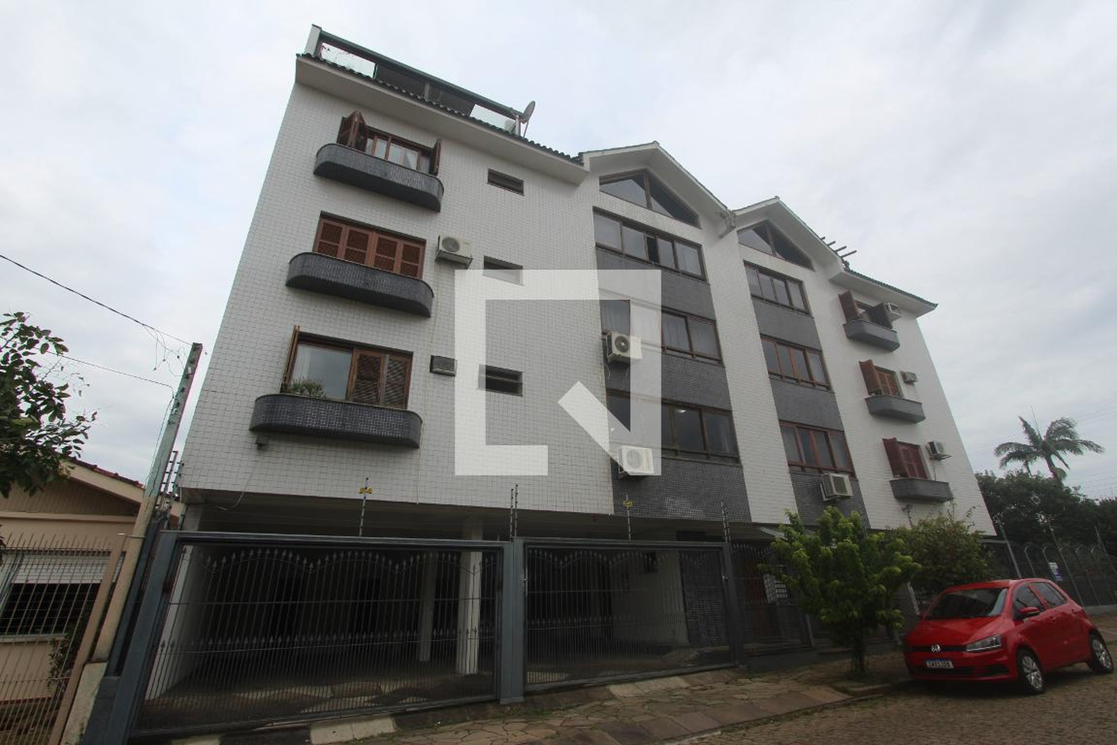 Fachada do Condomínio Condomínio em Rua Professor Leopoldo Tietbohl, 100