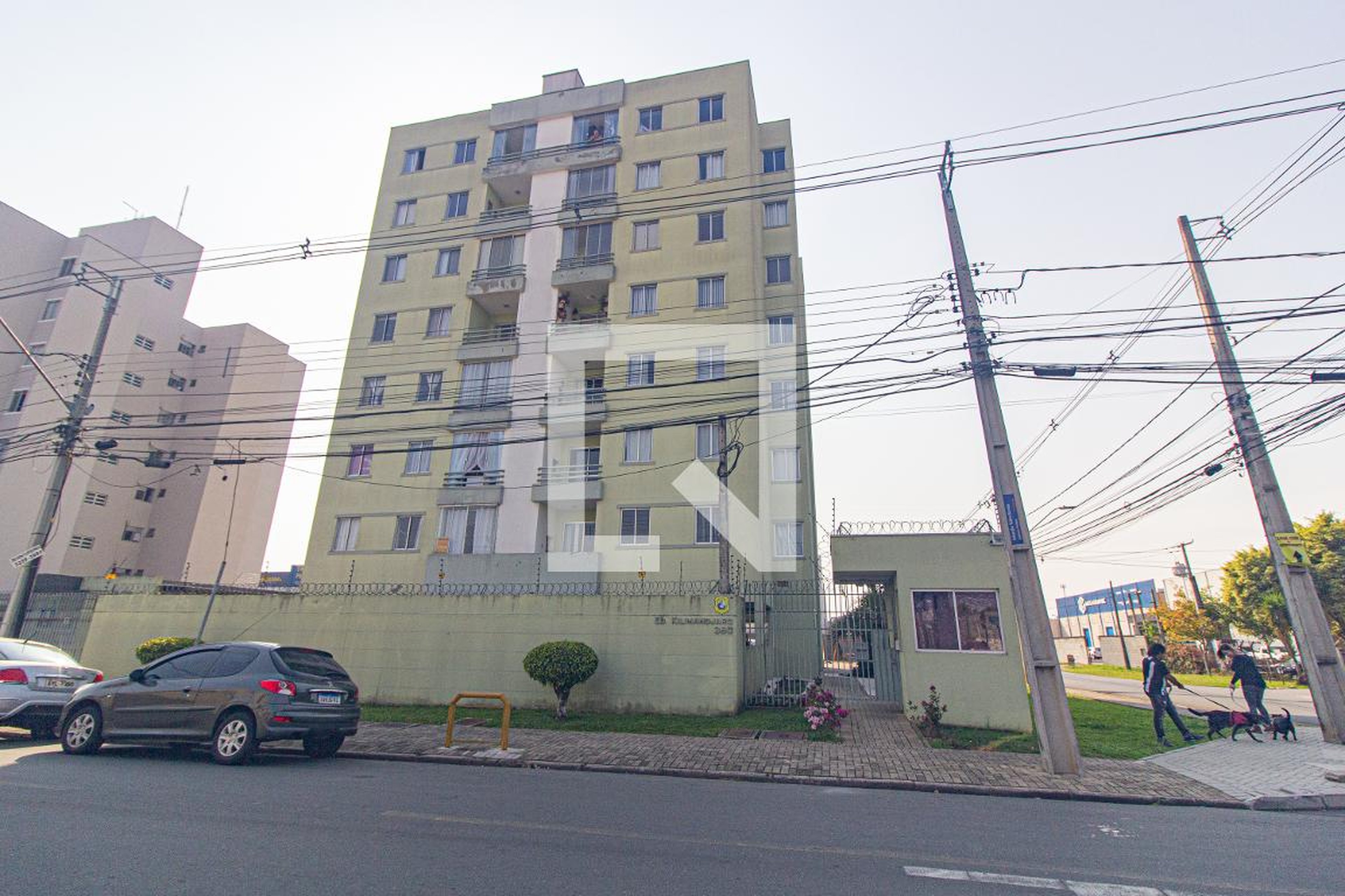 Fachada do Condomínio Edifício Kilimandjaro