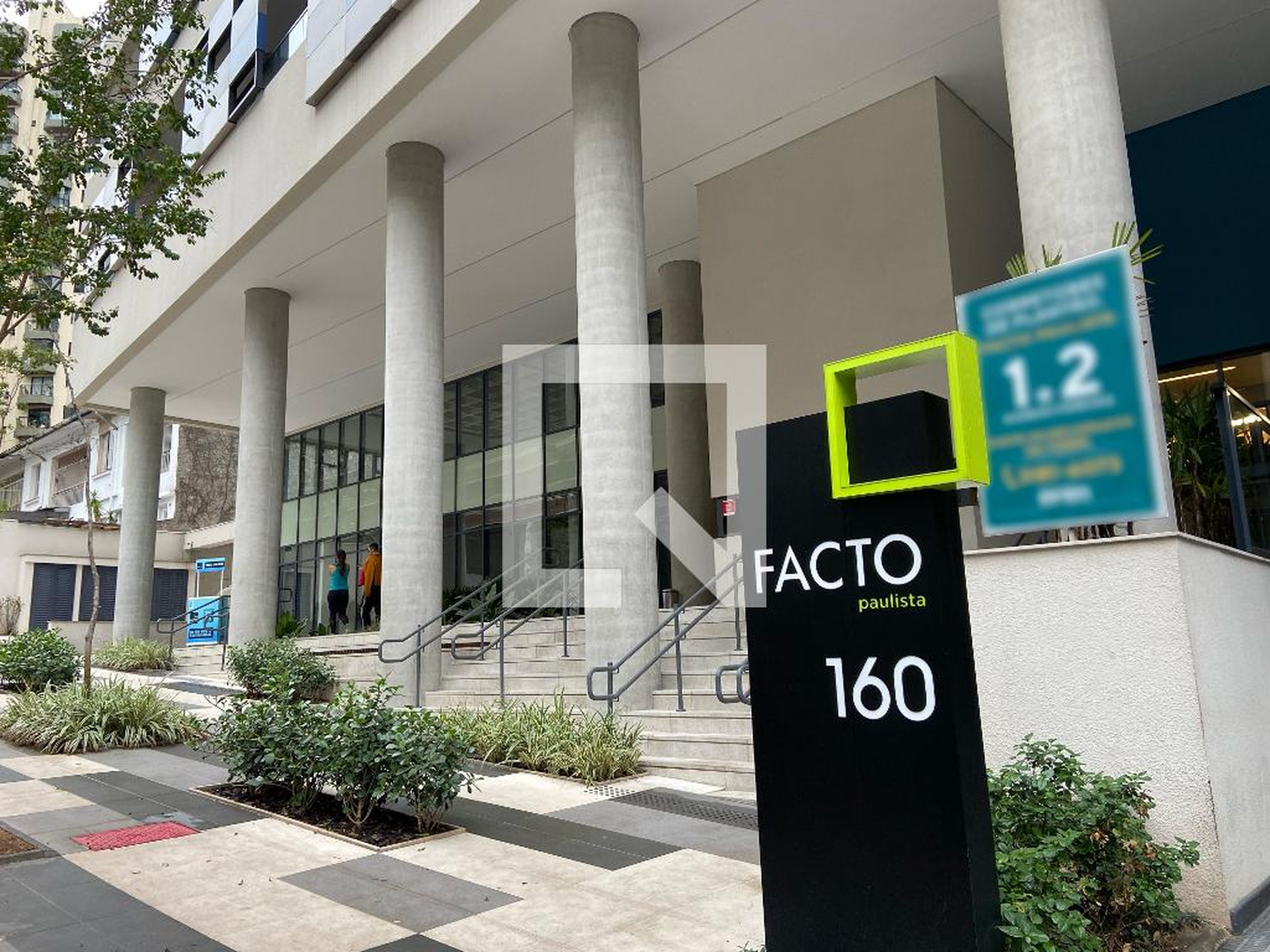 Fachada do Condomínio Condomínio Facto Paulista