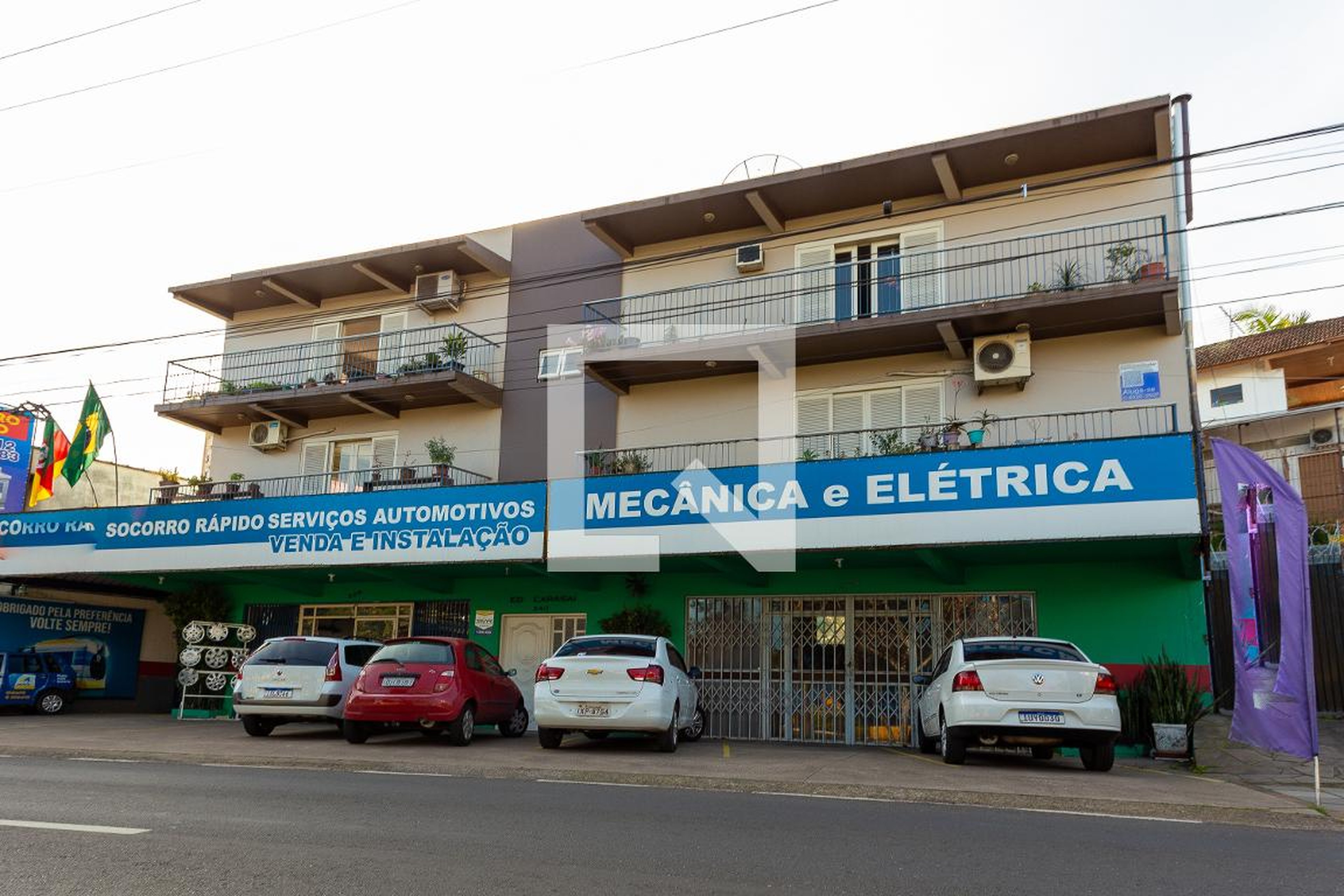 Fachada do Prédio Edifício Carasai