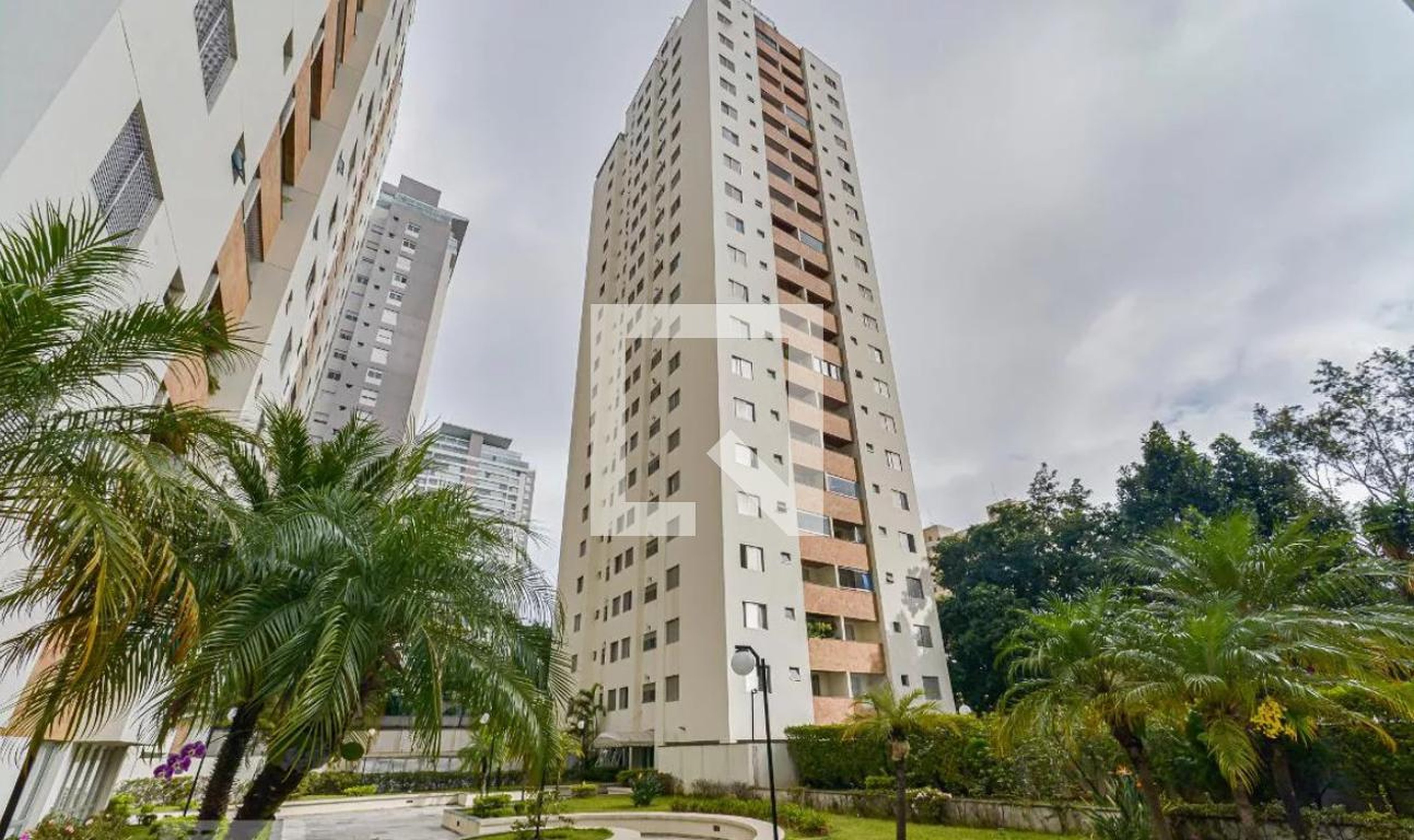 Fachada do Condomínio Residencial Luiz Antônio de Andrade Vieira