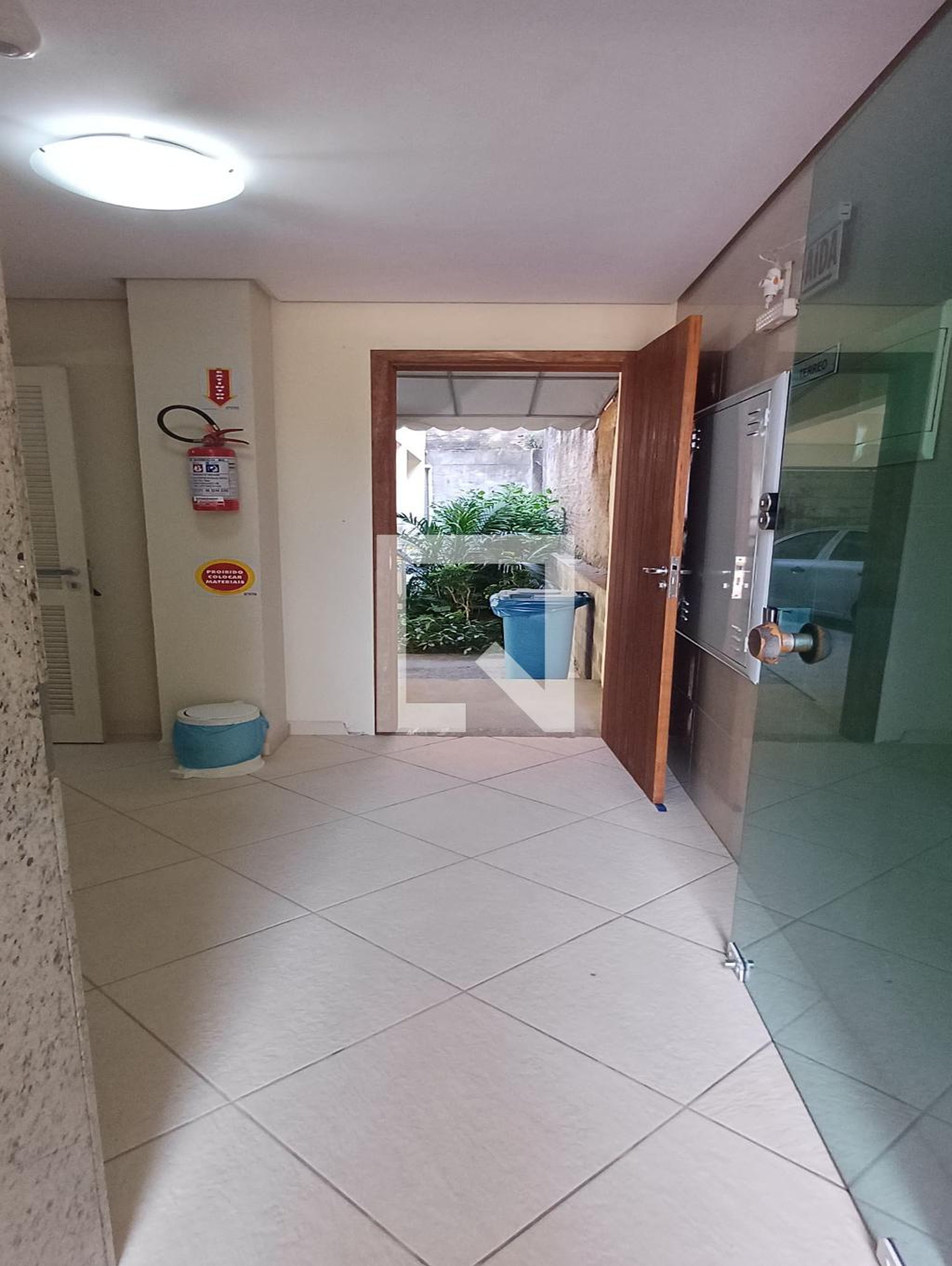 Hall de entrada - Residencial Flor do Dia