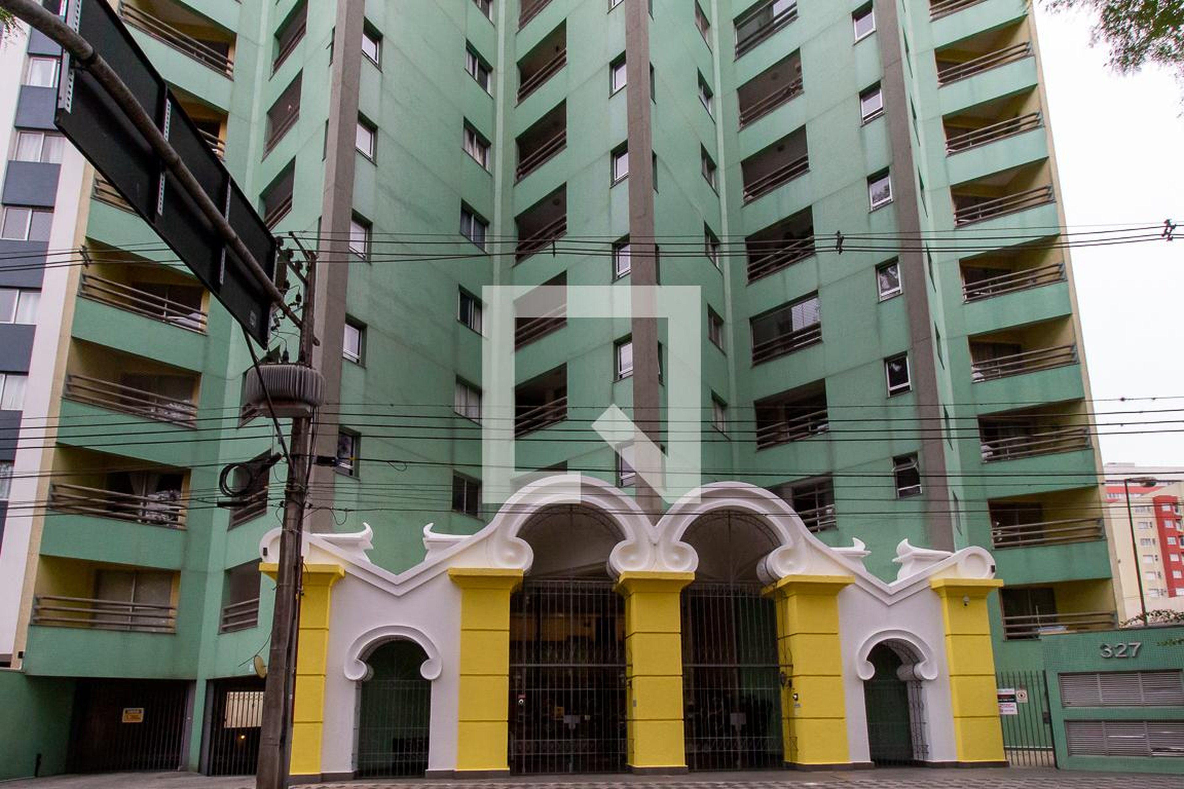 Fachada do Condomínio Condomínio Portal do Passeio
