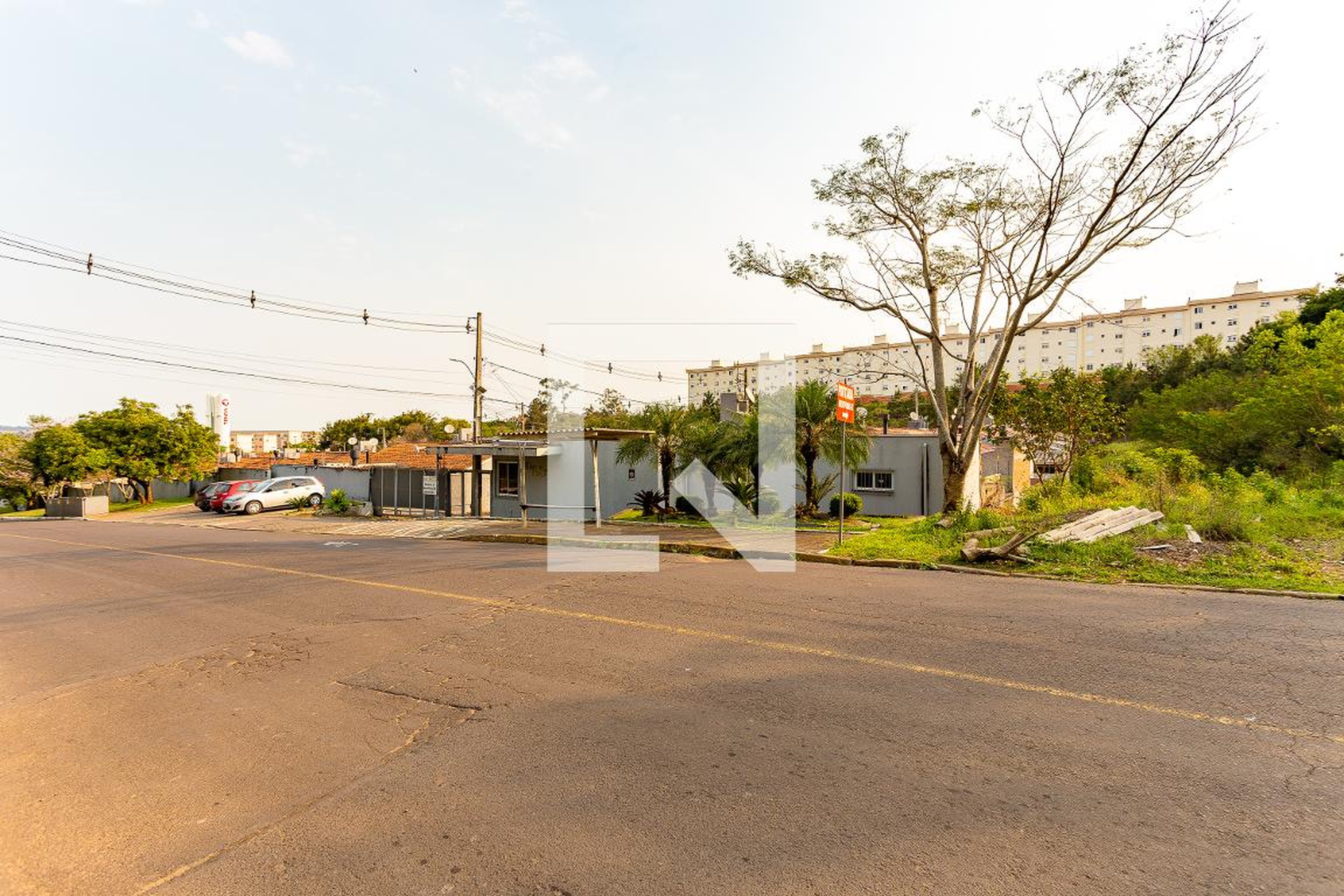 Fachada do Condomínio Condomínio Moradas do Bosque