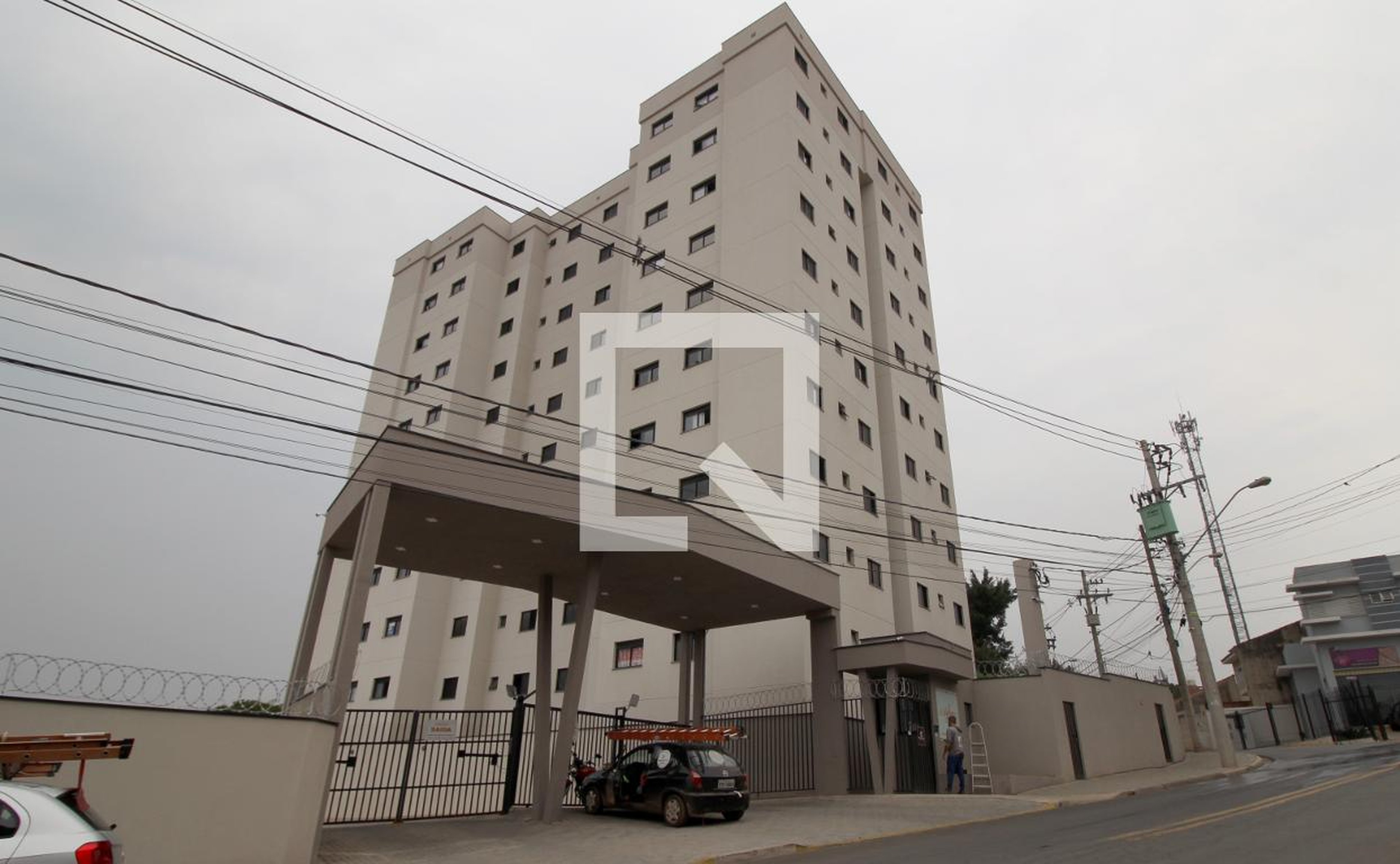 Fachada do Condomínio Residencial Helena