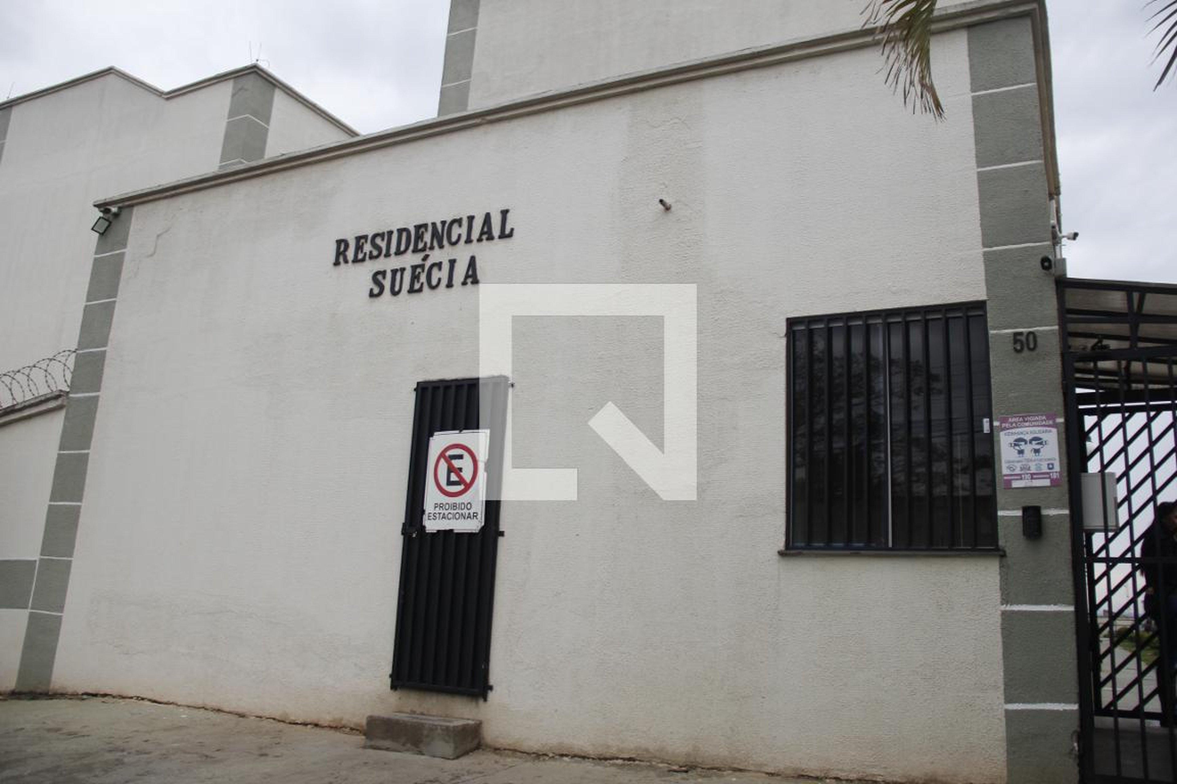 Fachada do Condomínio Residencial Suécia