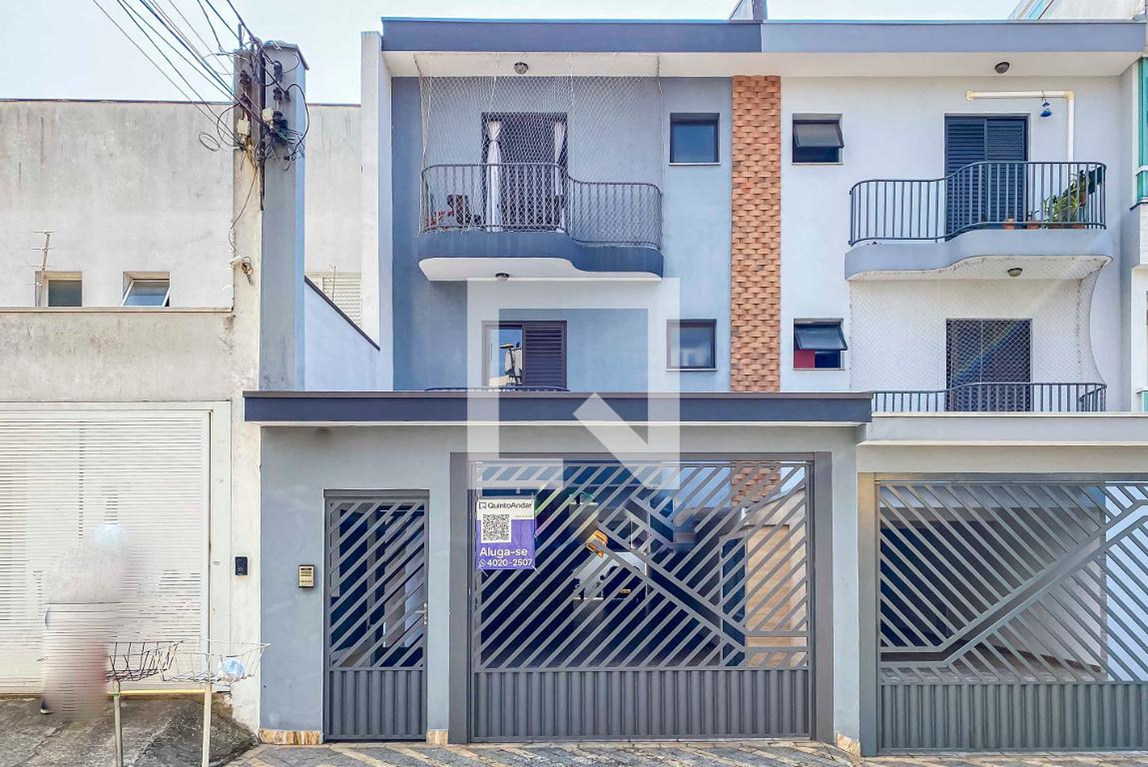 Fachada Condomínio em Rua Atibaia, 212