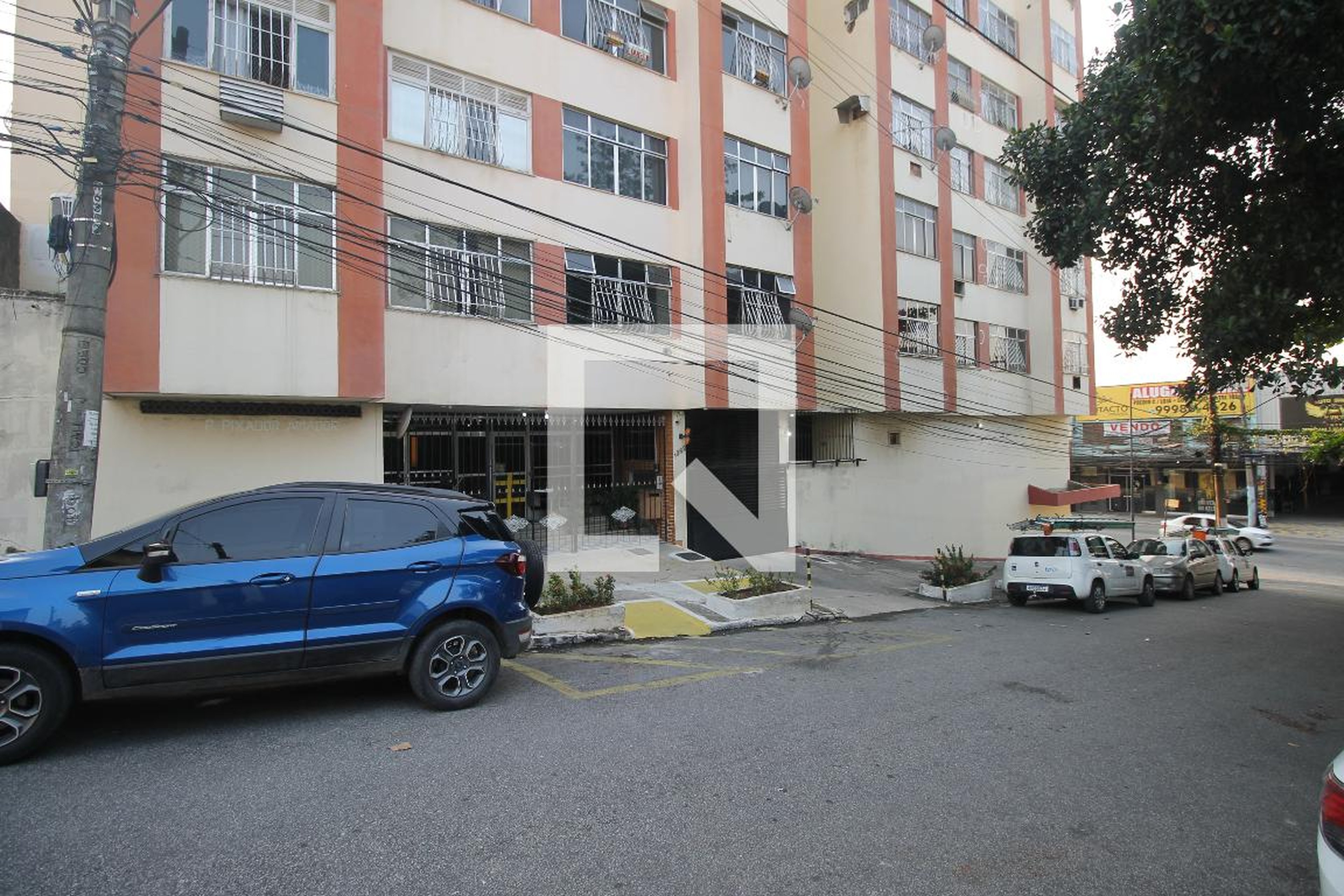 Fachada Condomínio em Rua Doutor Nilo Peçanha, 1062