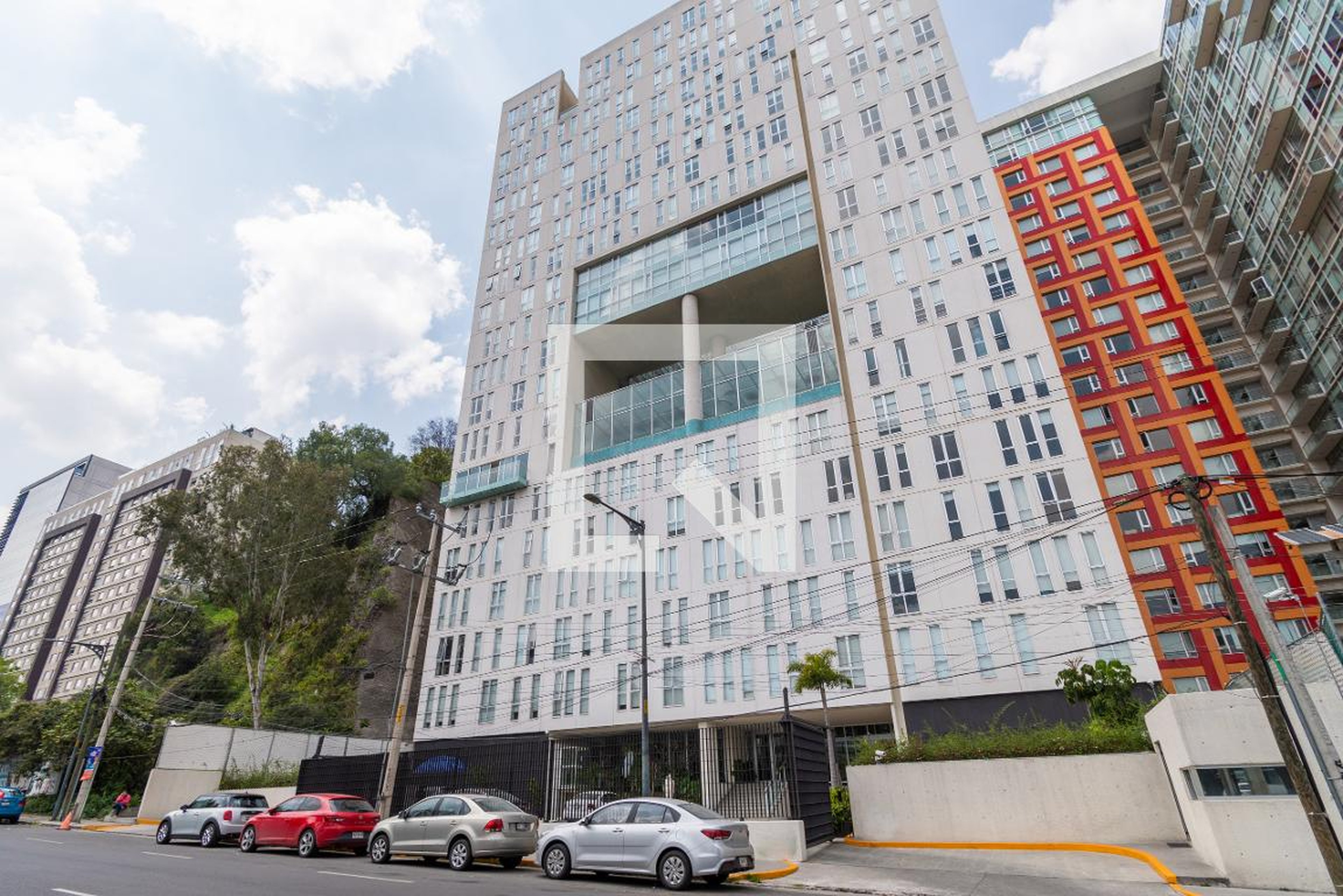 Fachada Condomínio Qubico Santa Fe