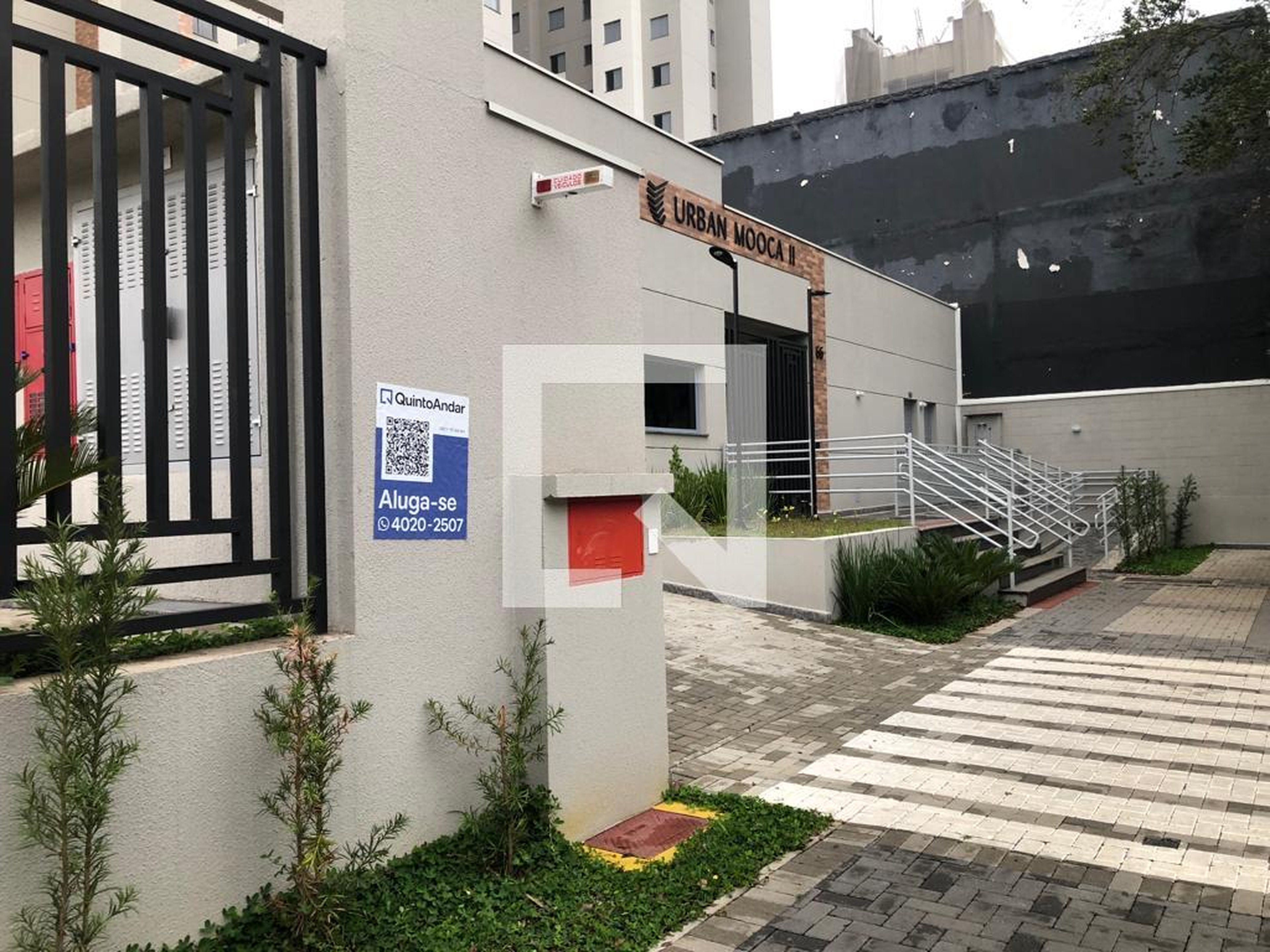 Fachada Condomínio em Rua Frei Gaspar, 666