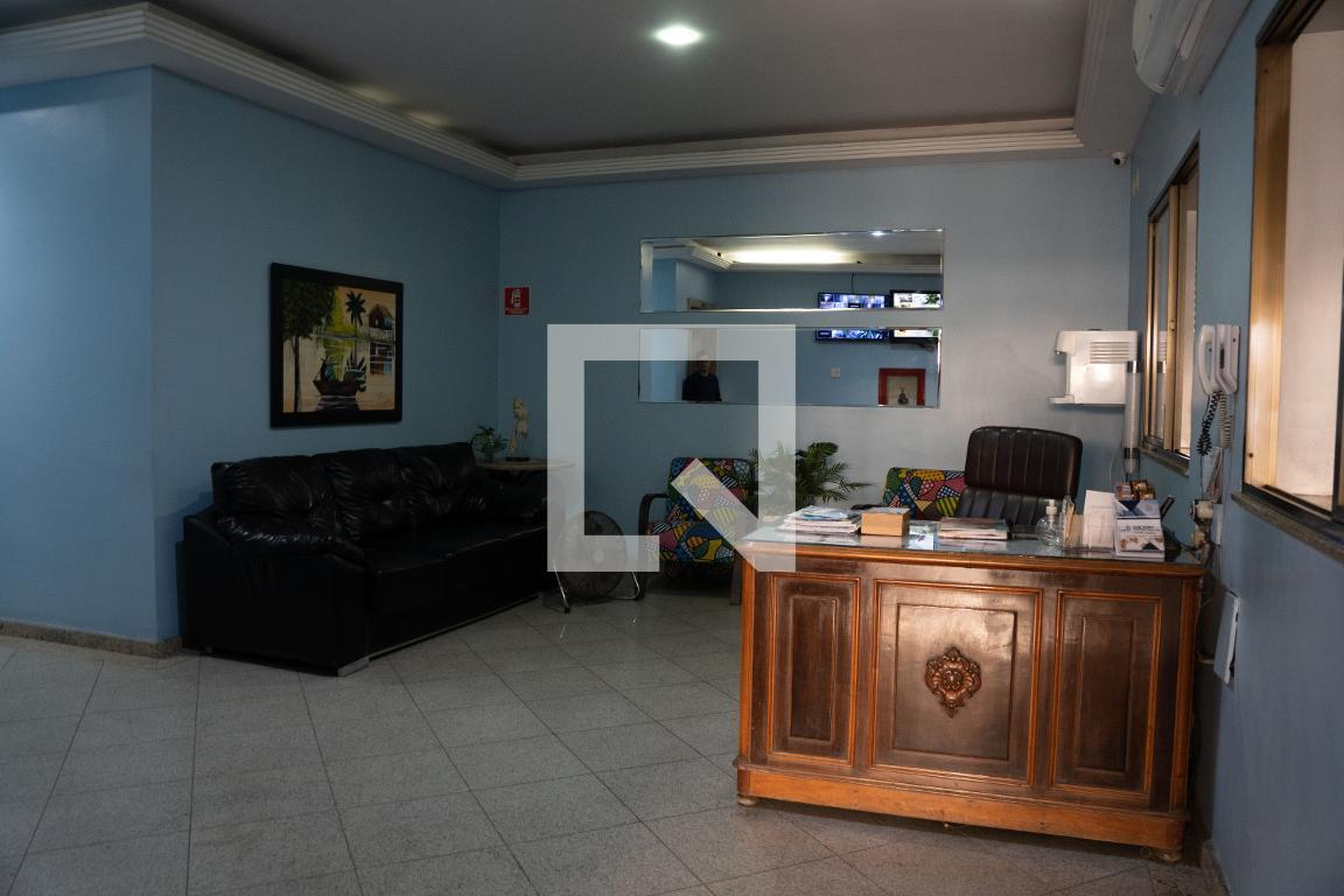 Hall social - Edifício Solar do Flamengo